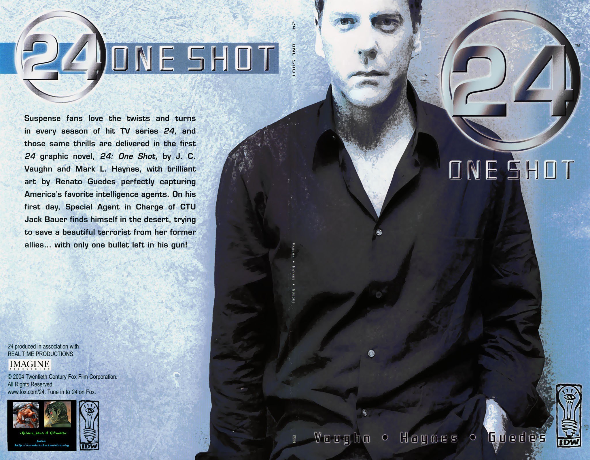 Portada ampliada de 24 ONE SHOT
