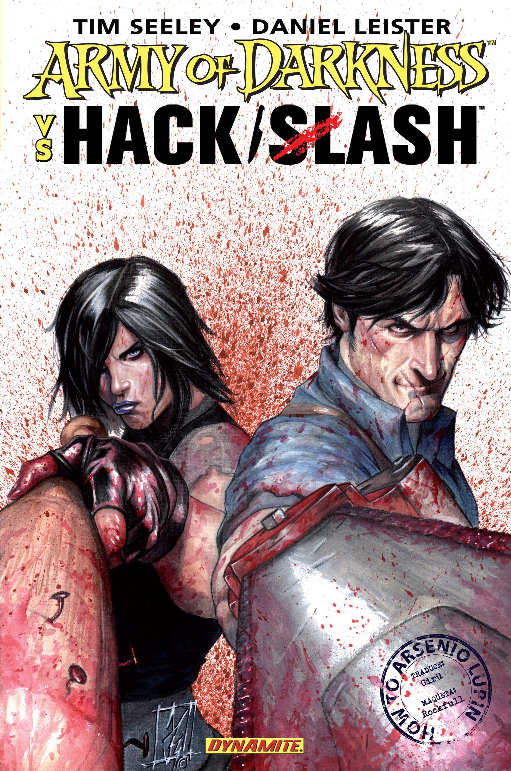 Portada ampliada de ARMY OF DARKNESS vs HACK/SLASH