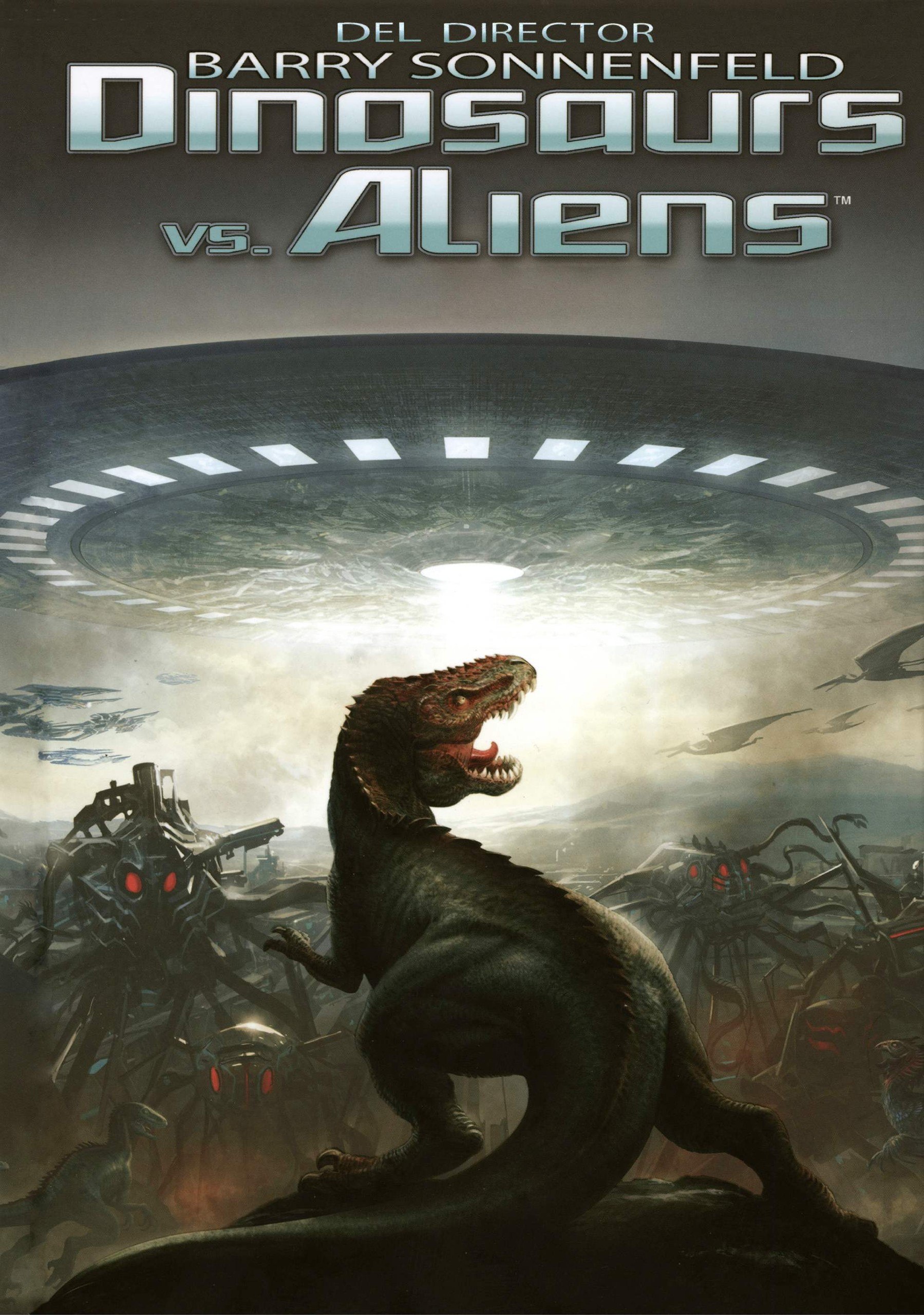 Portada ampliada de Dinosaurs vs. Aliens
