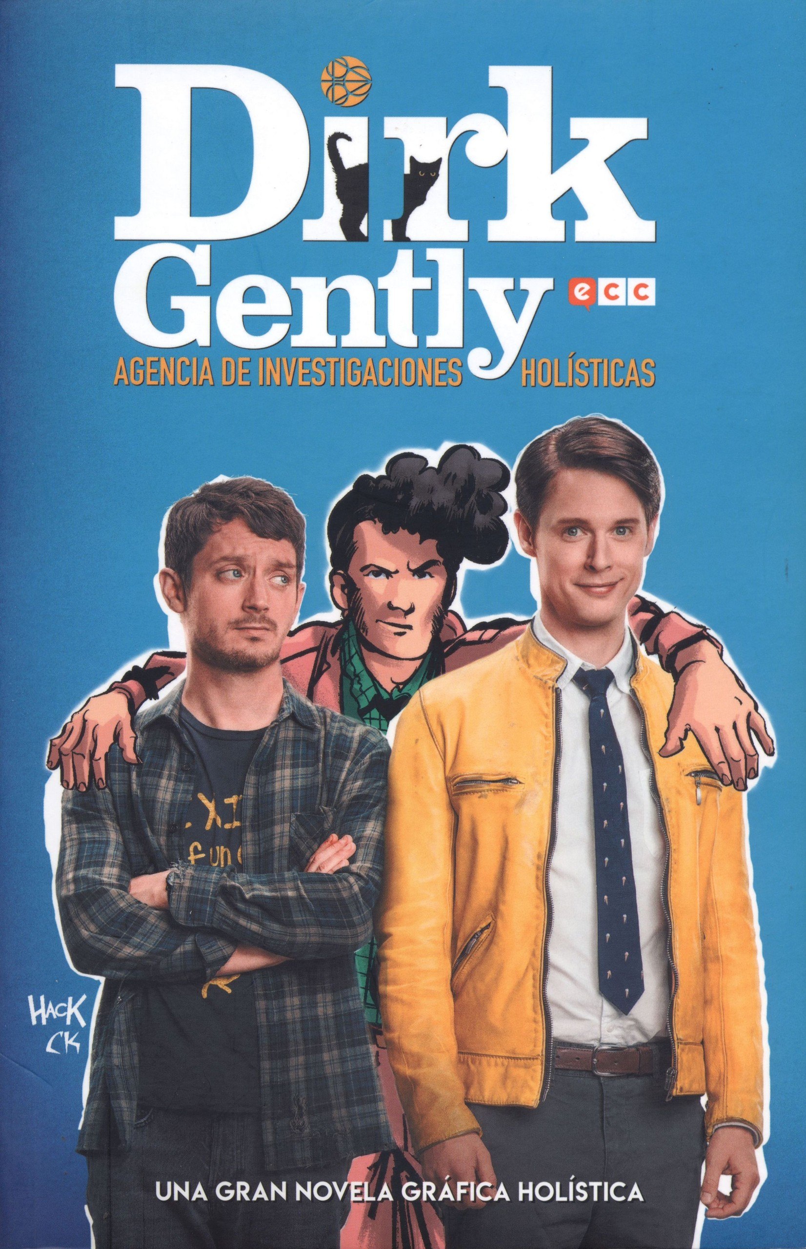 Portada ampliada de Dirk Gently