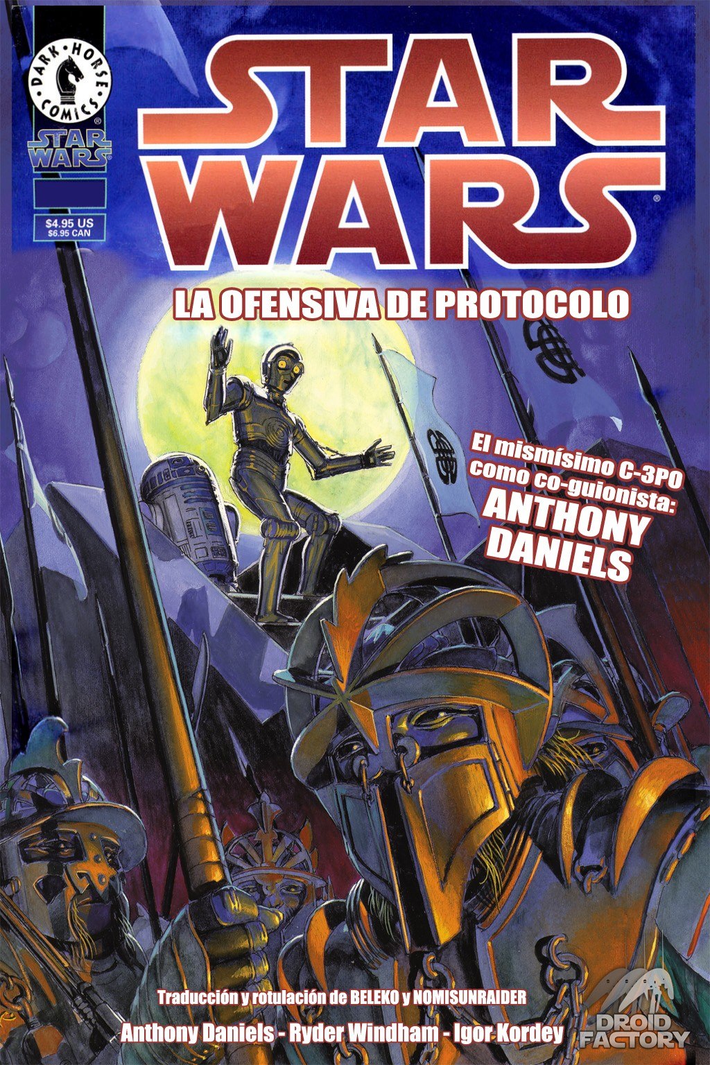 Portada ampliada de STAR WARS LA OFENSIVA DE PROTOCOLO