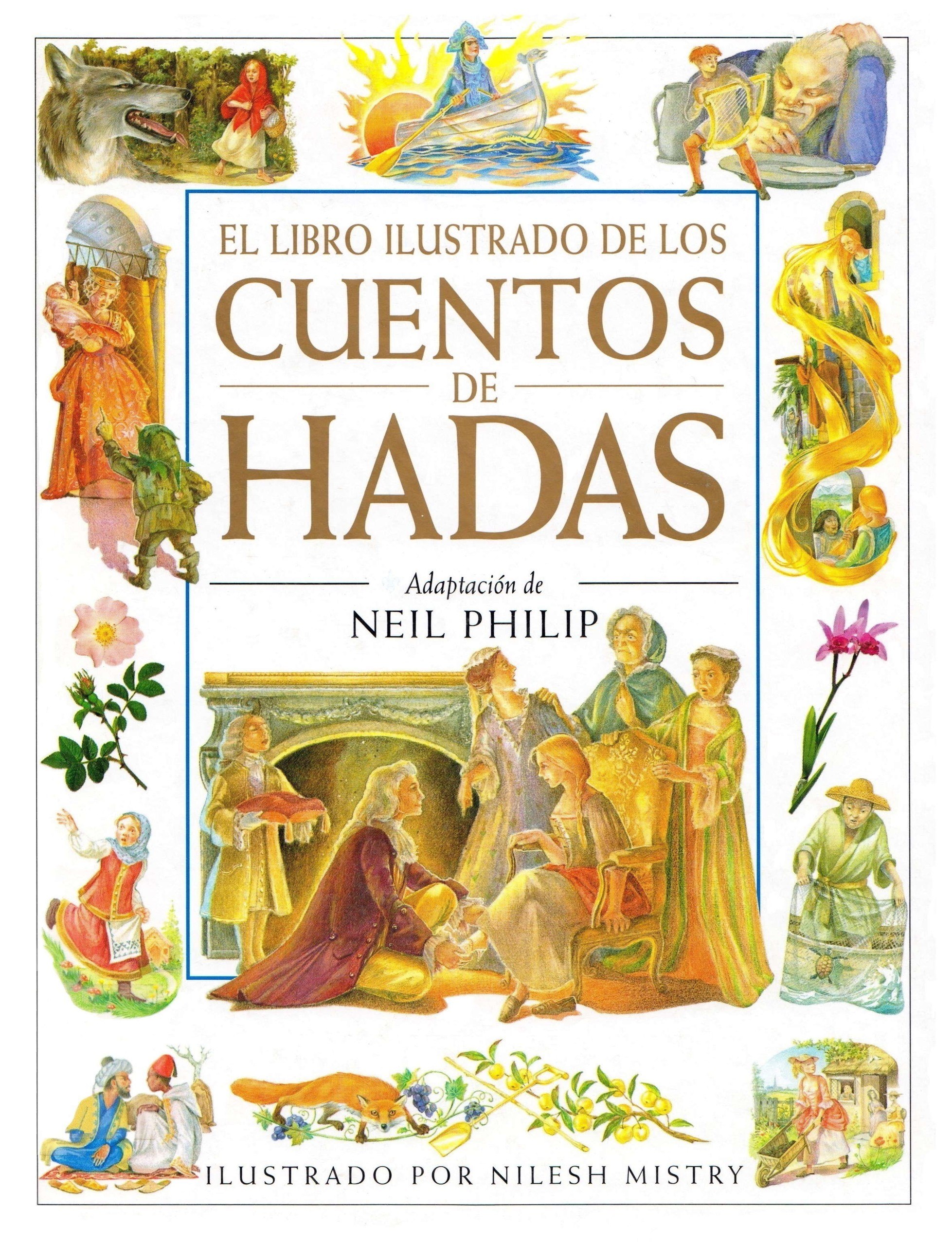 Portada ampliada de EL LIBRO ILUSTRADO DE LOS CUENTOS DE HADAS