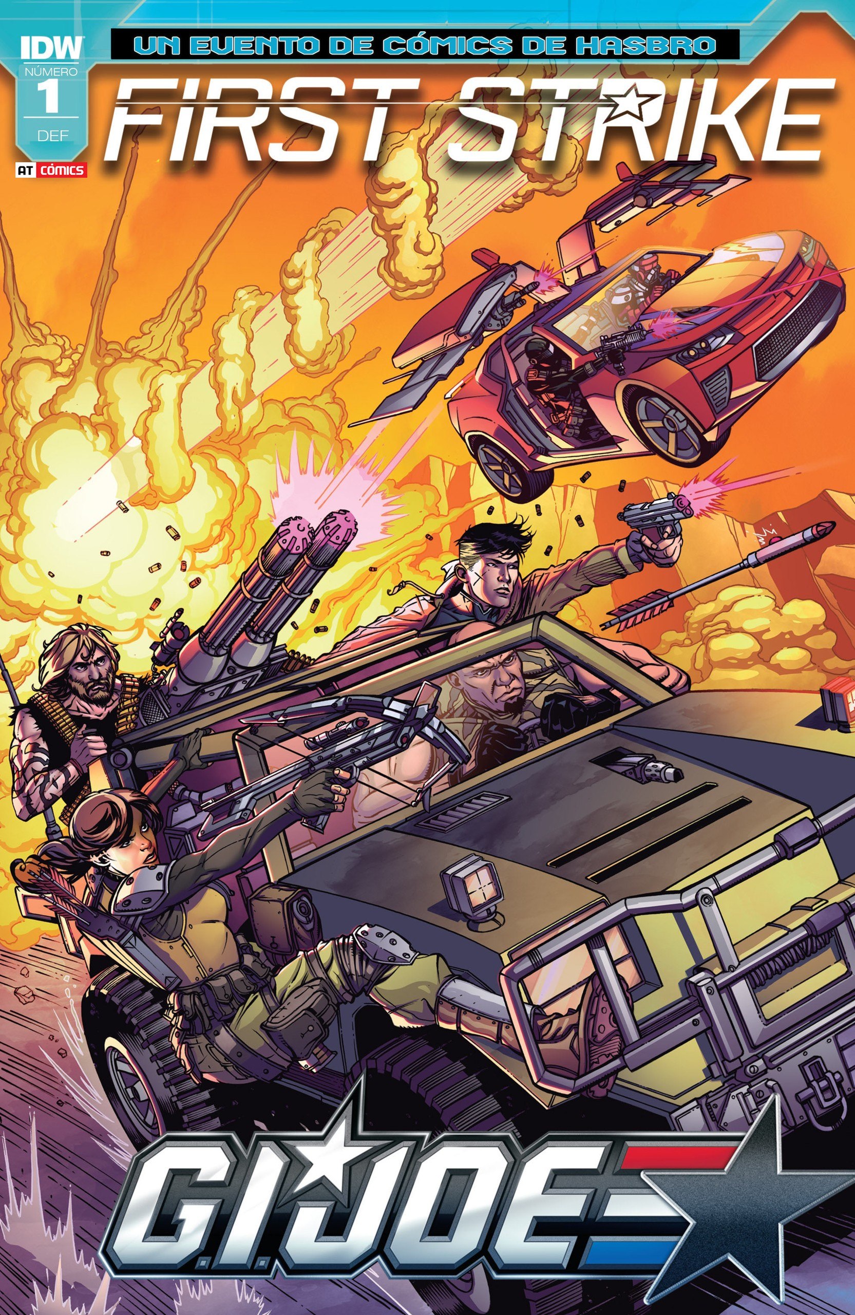 Portada ampliada de FIRST STRIKE