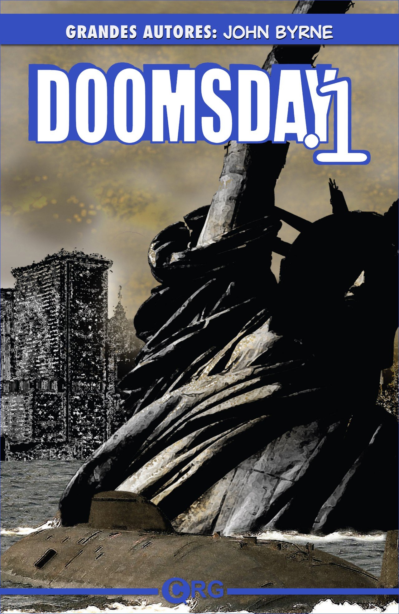 Portada ampliada de DOOMSDAY 1