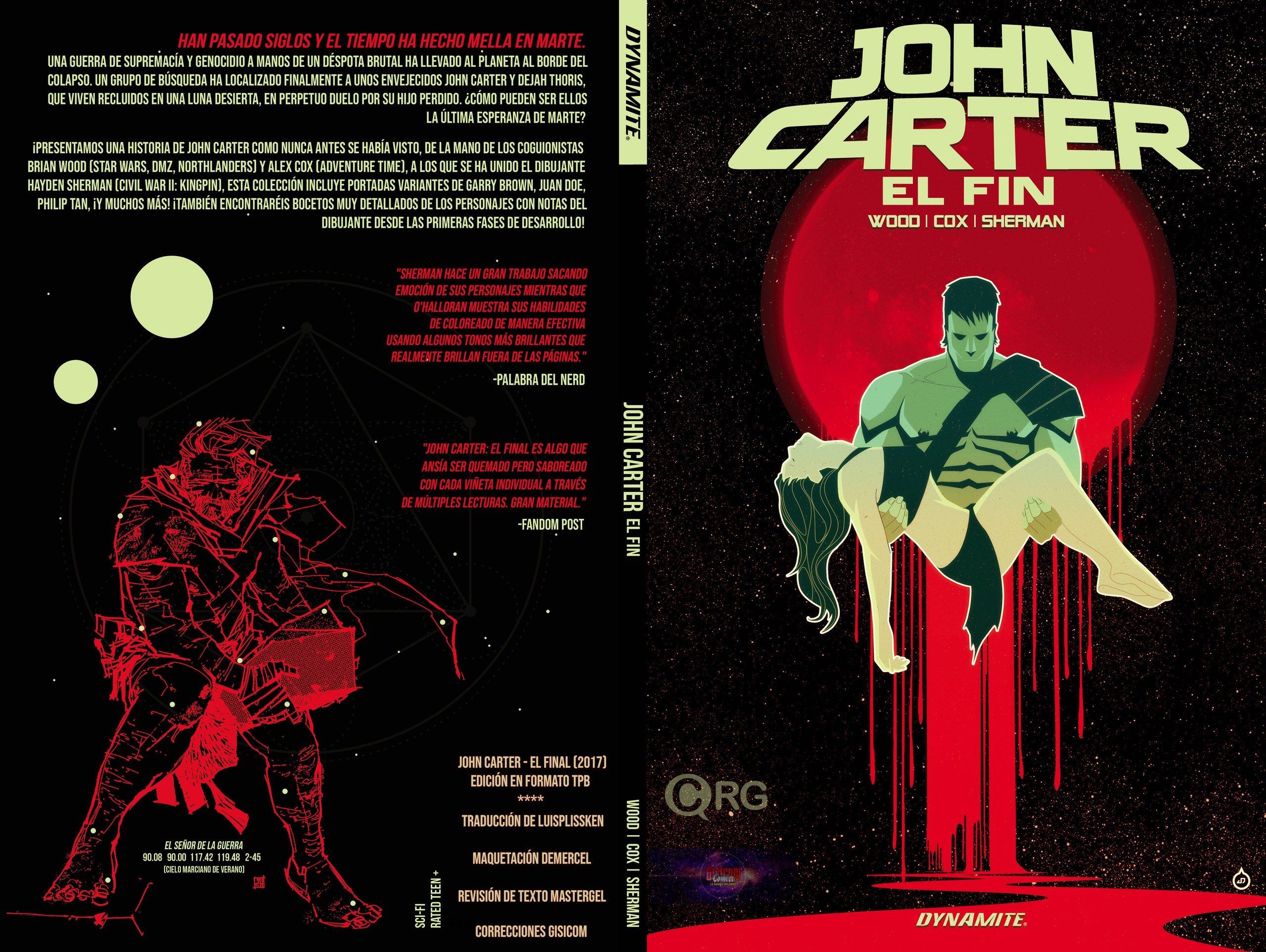 Portada ampliada de JOHN CARTER EL FIN