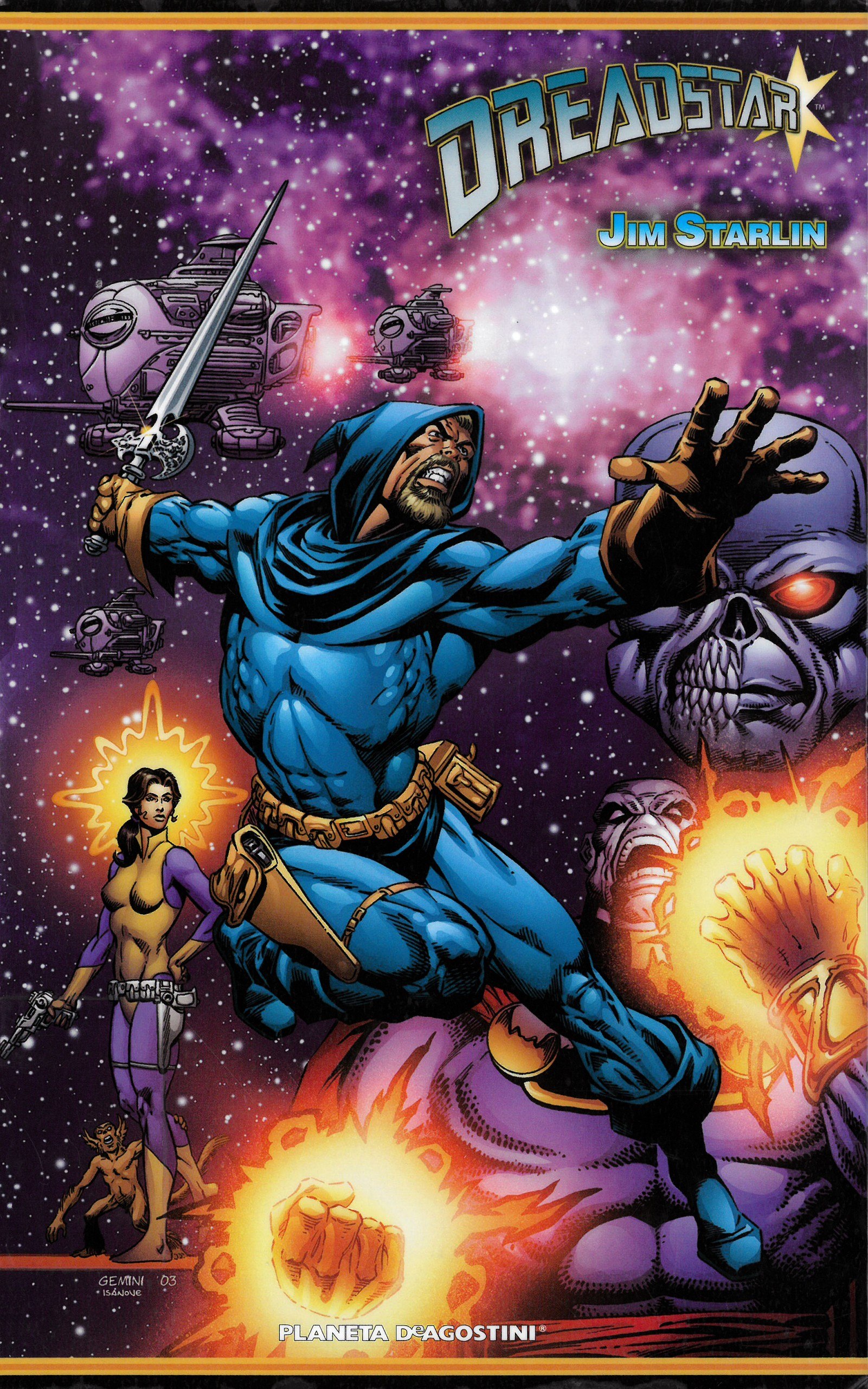 Portada ampliada de DREADSTAR