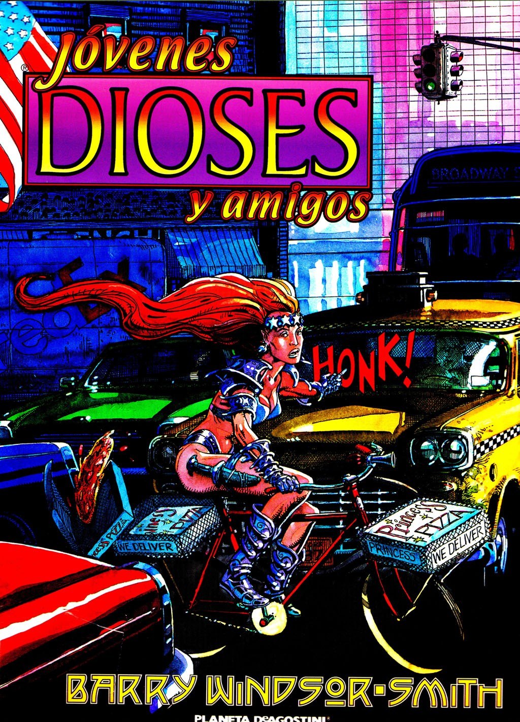 Portada ampliada de Jóvenes Dioses y amigos
