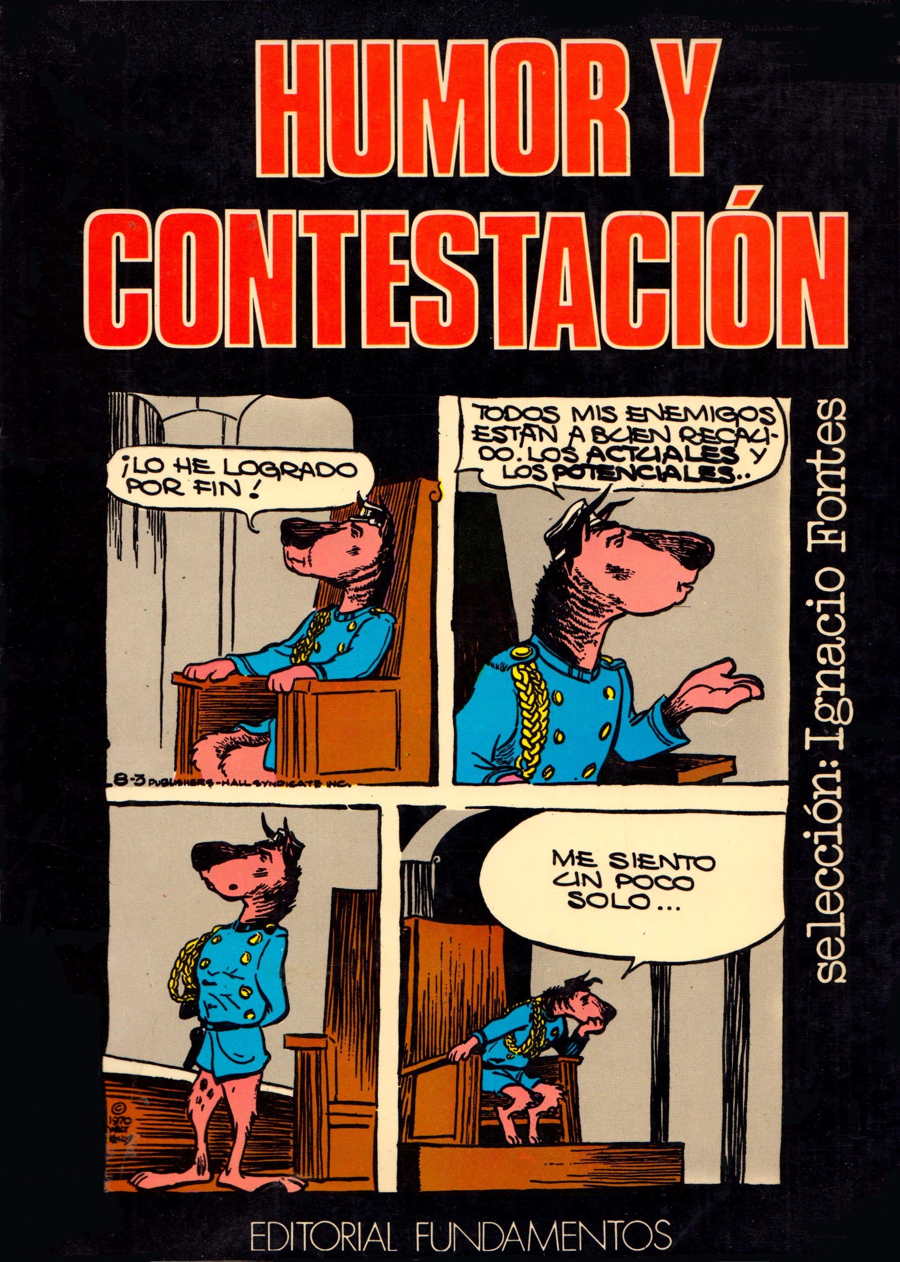 Portada ampliada de HUMOR Y CONTESTACIÓN