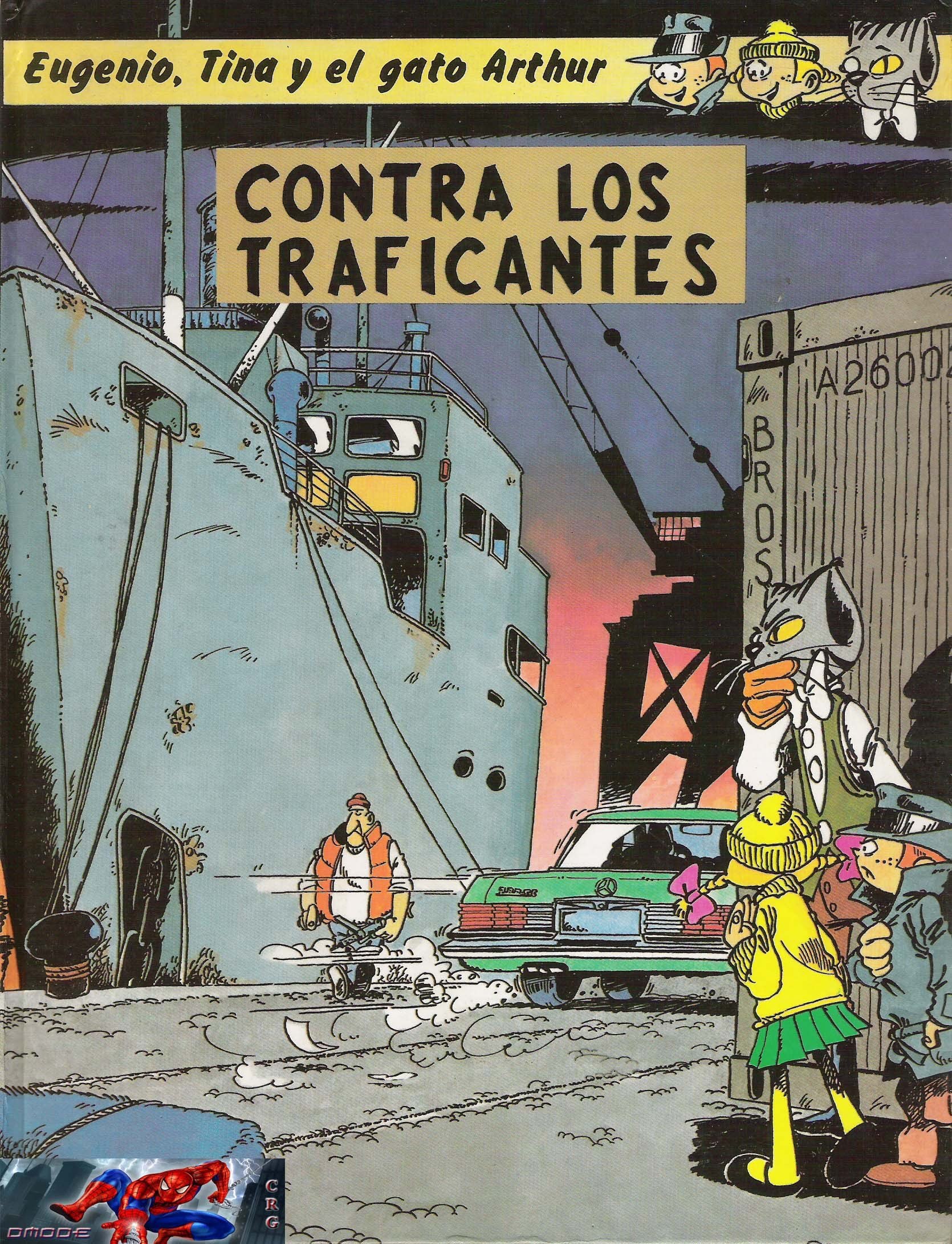 Portada ampliada de CONTRA LOS TRAFICANTES