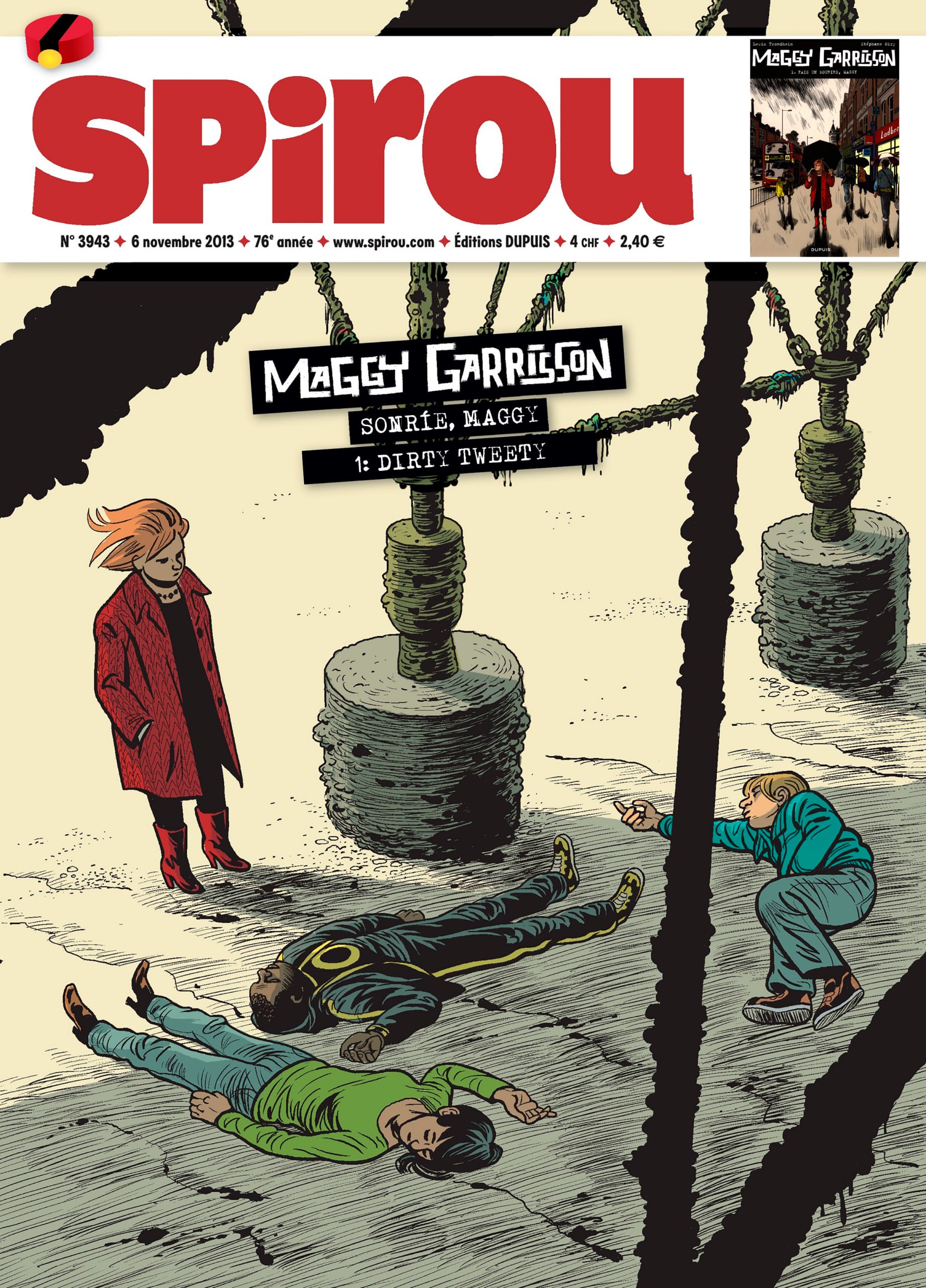 Portada ampliada de Spirou