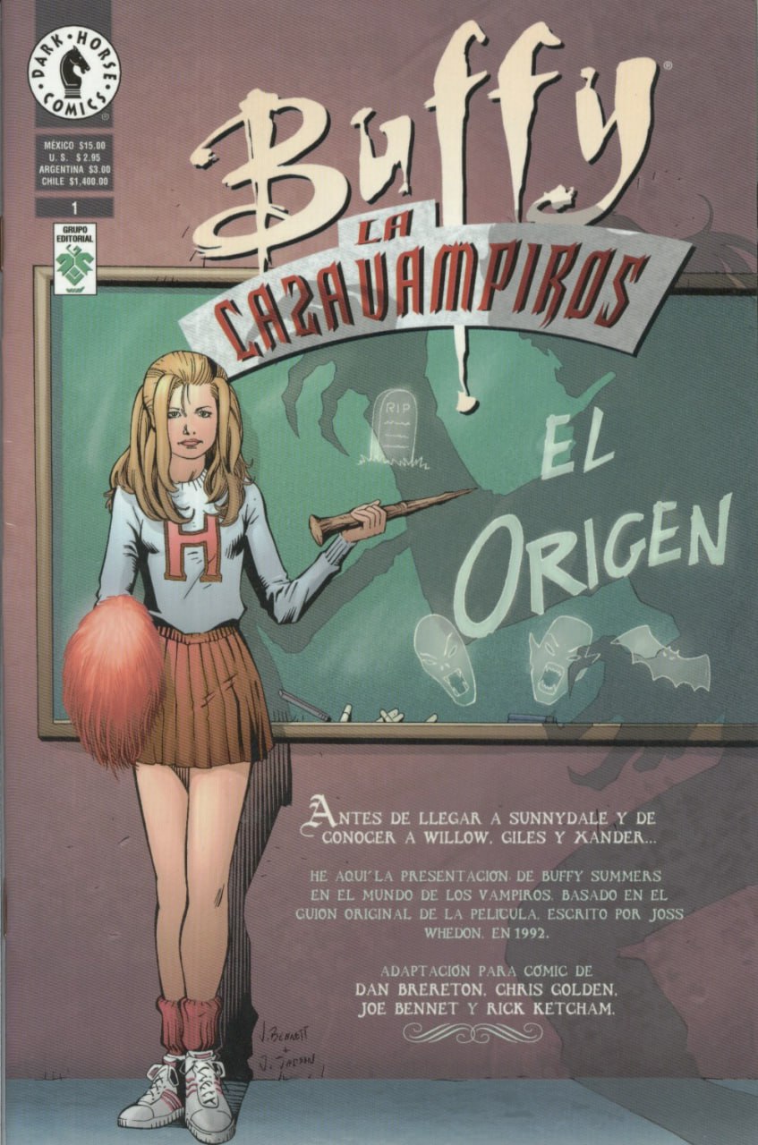 Portada ampliada de Buffy cazavampiros: El origen