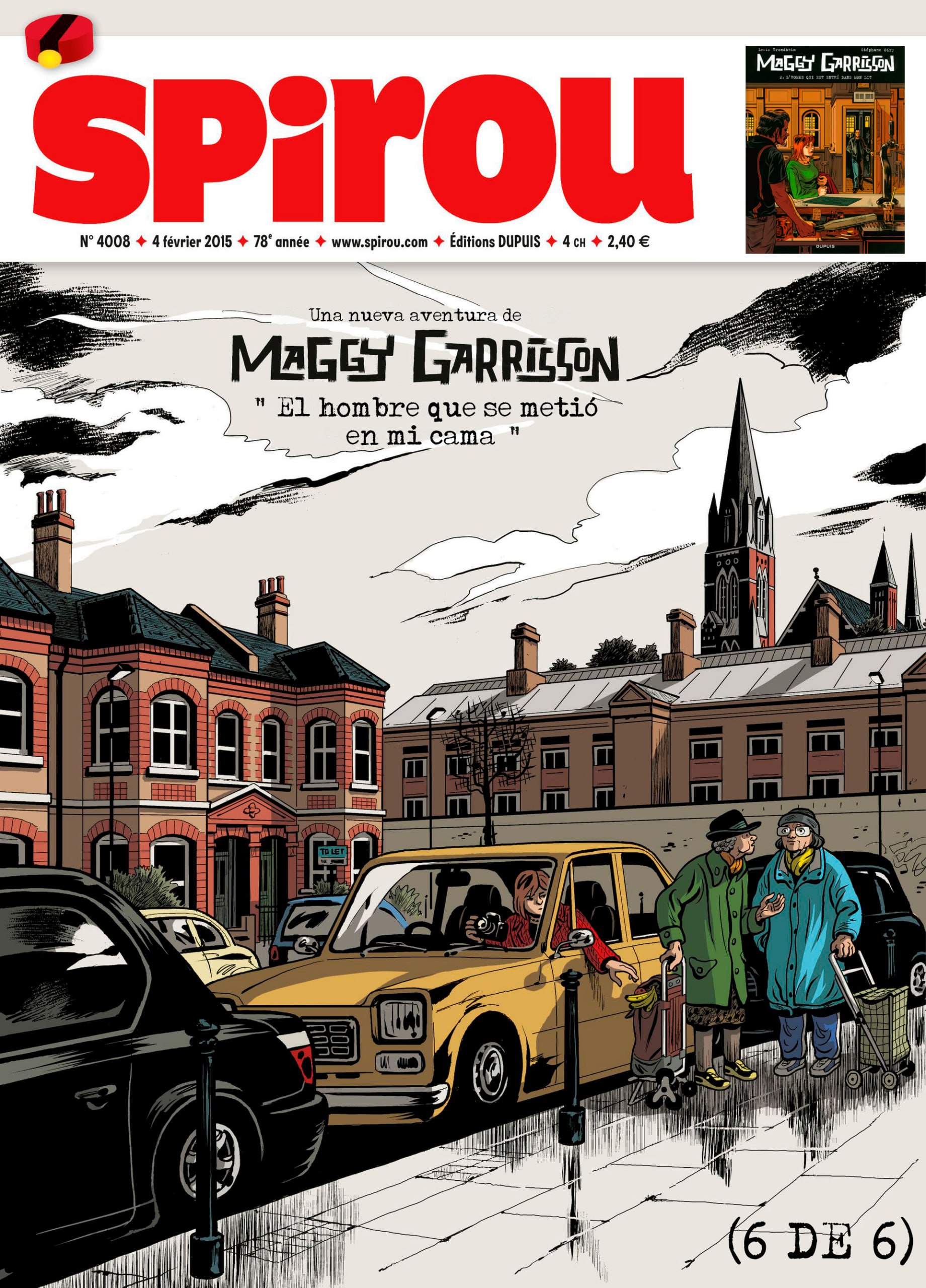 Portada ampliada de Spirou