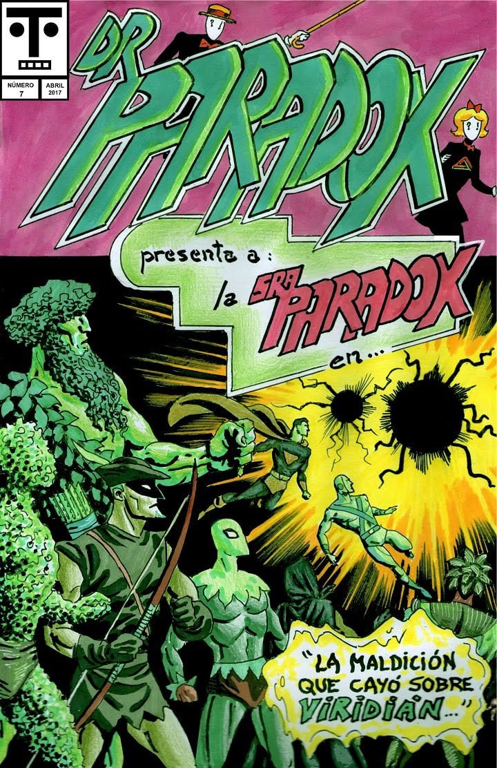 Portada ampliada de Dr Paradox