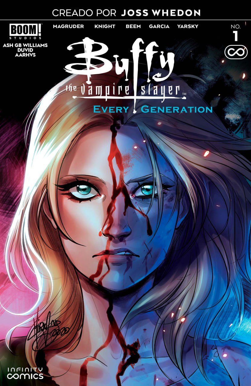 Portada ampliada de Buffy the Vampire Slayer: Every Generation