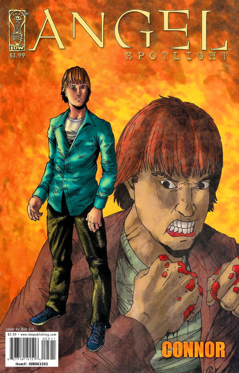 Portada ampliada de ANGEL SPOILERS