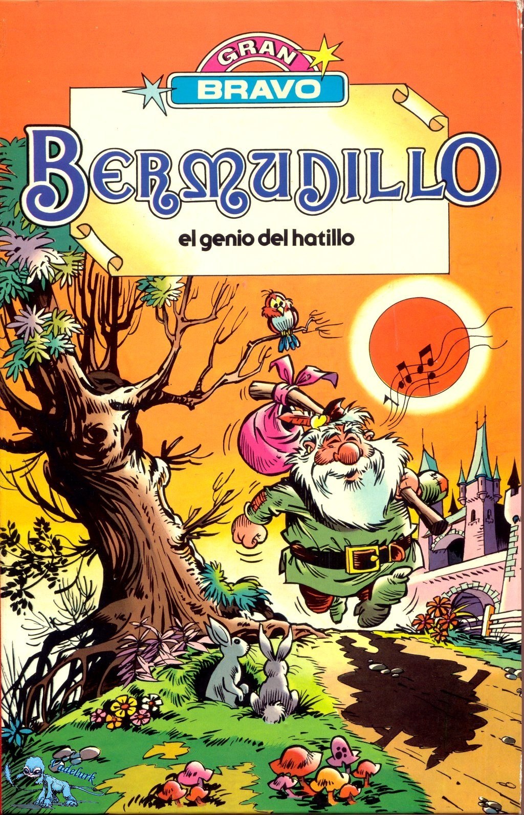 Portada ampliada de Bermudillo el genio del hatillo