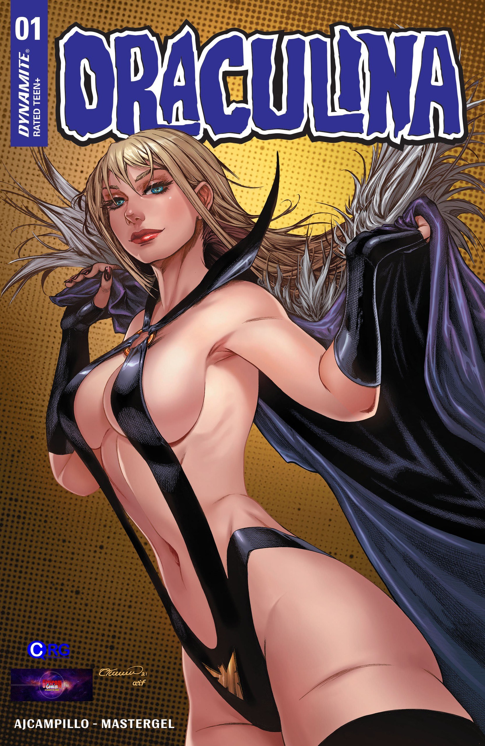 Portada ampliada de DRACULINA