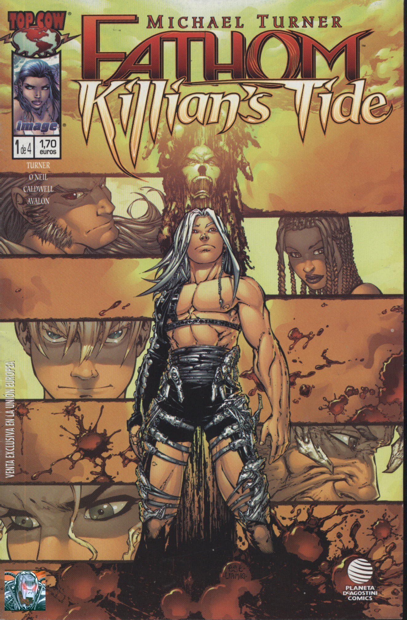 Portada ampliada de Fathom: Killian's Ride
