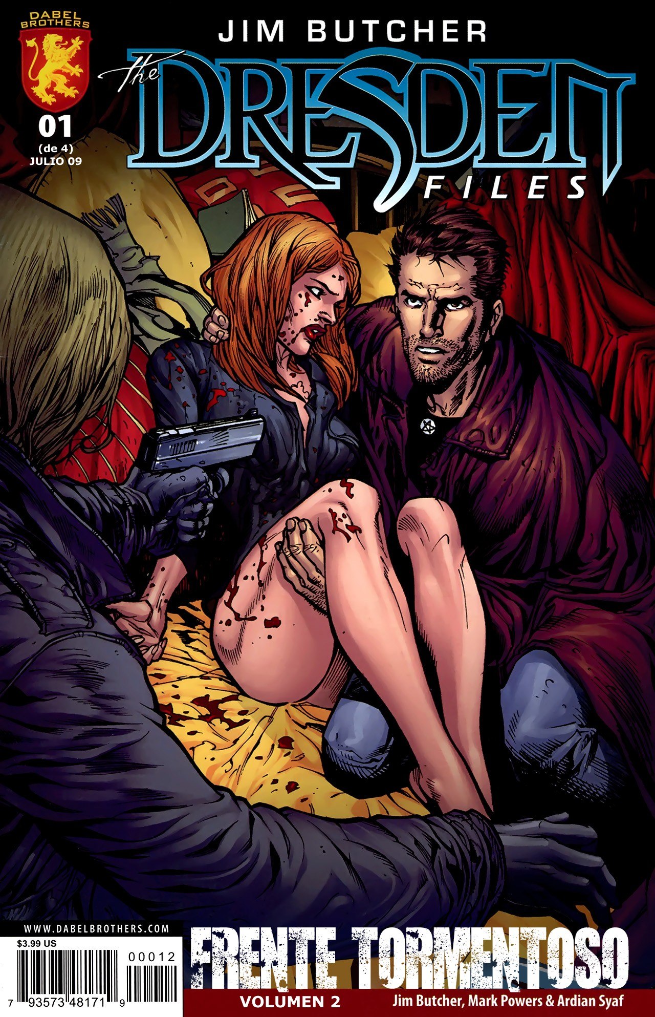 Portada ampliada de The Dresden Files