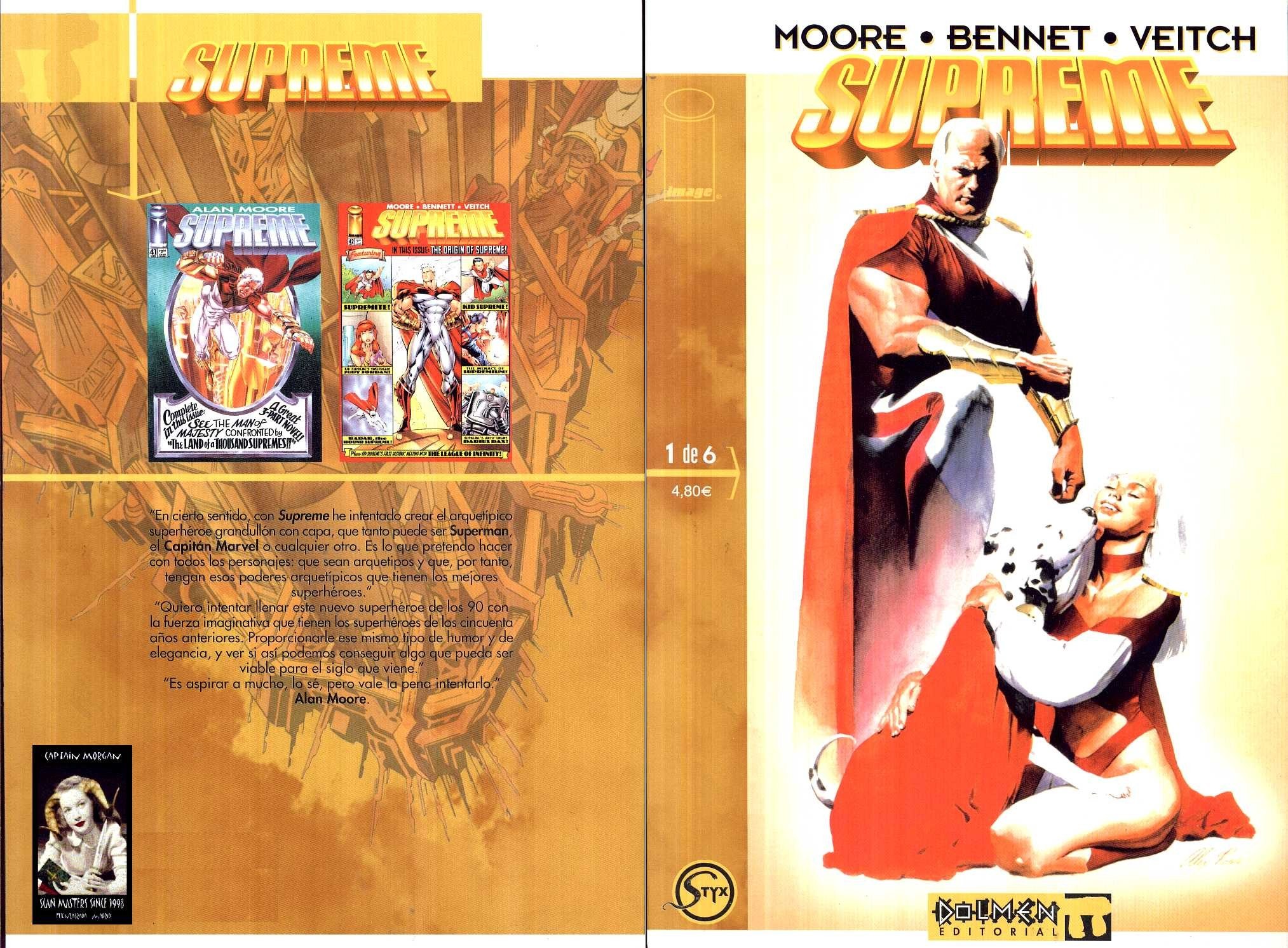 Portada ampliada de SUPREME
