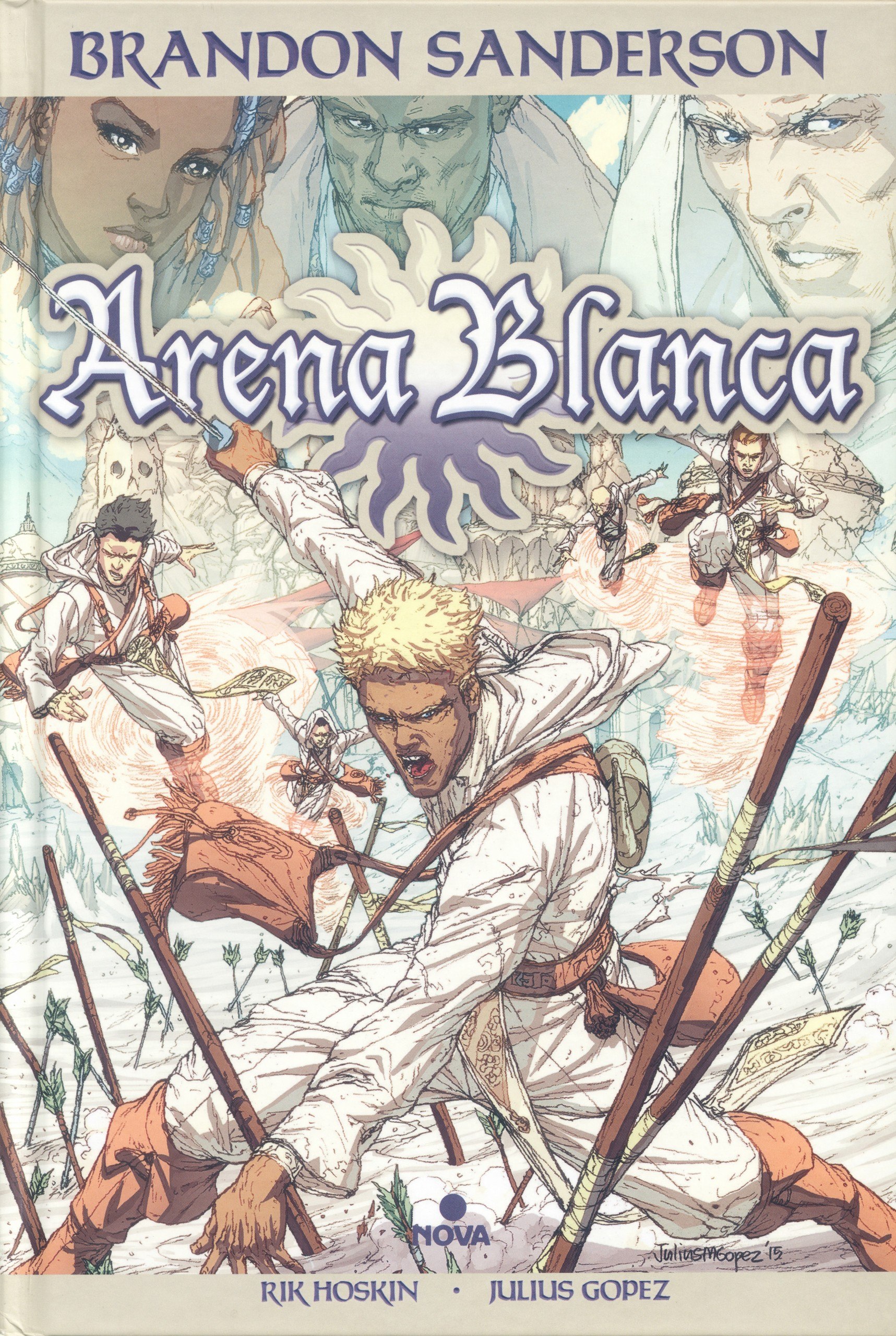 Portada ampliada de Arena Blanca