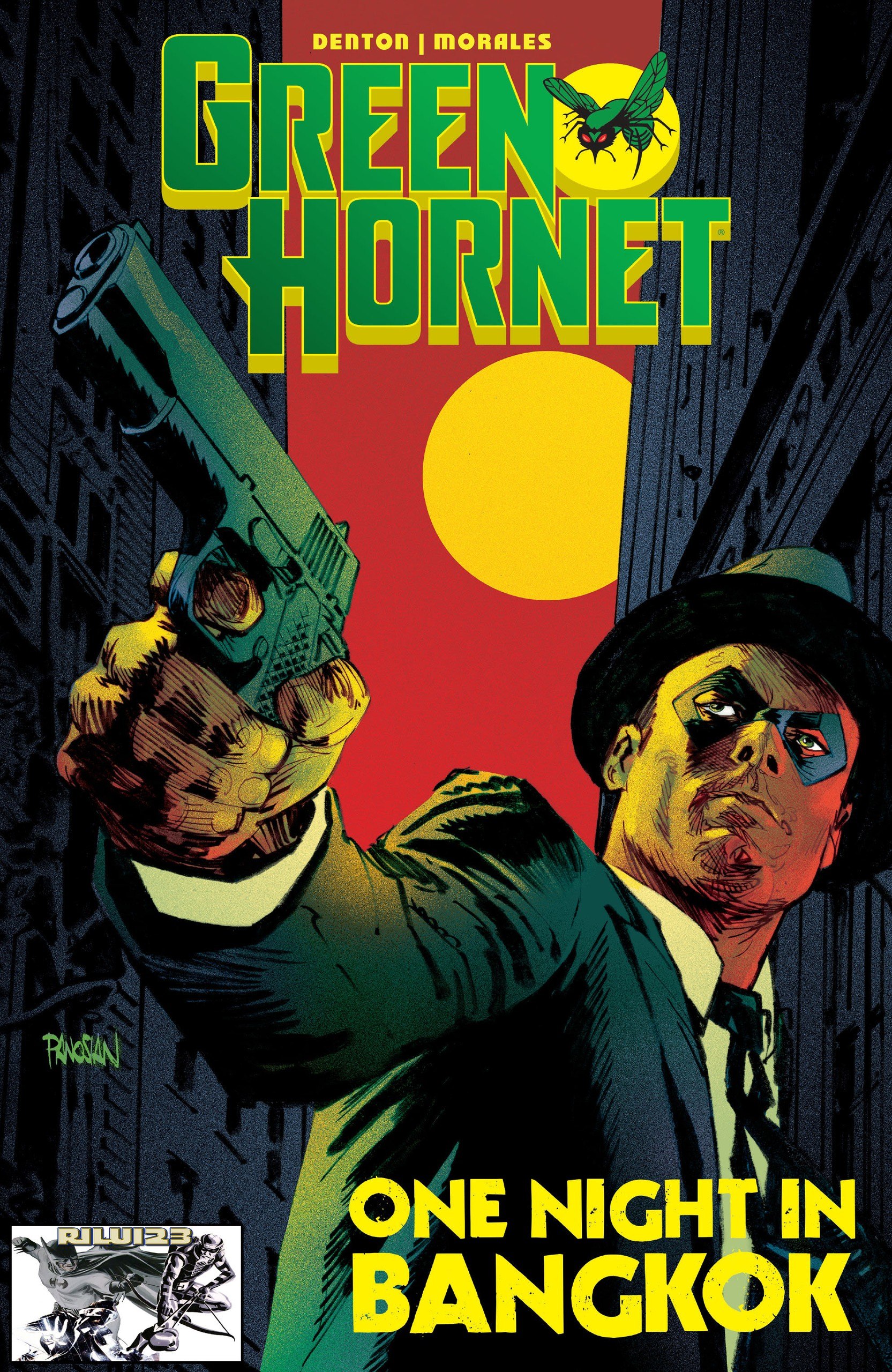 Portada ampliada de Green Hornet: One Night in Bangkok