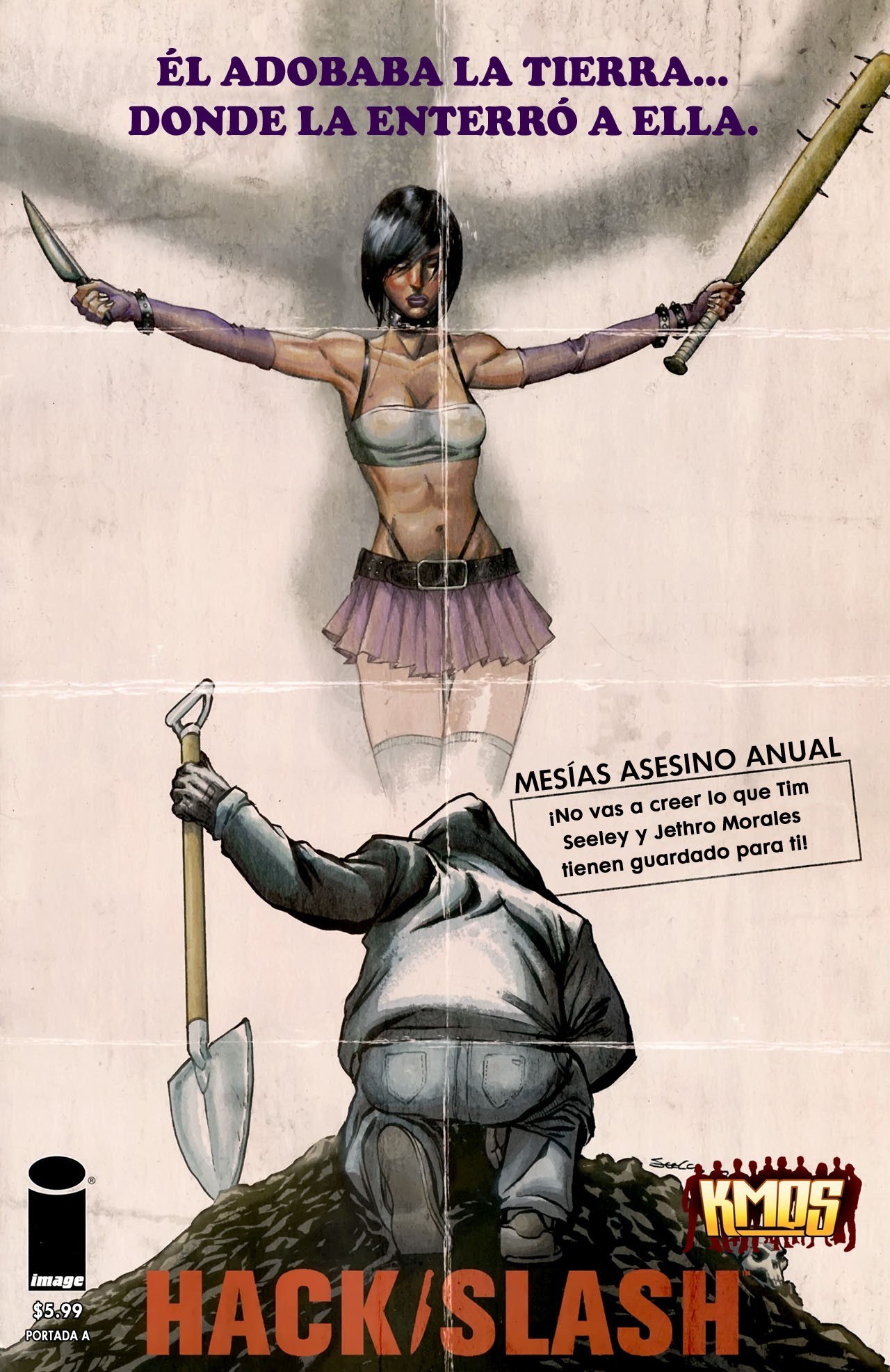 Portada ampliada de HACK/SLASH