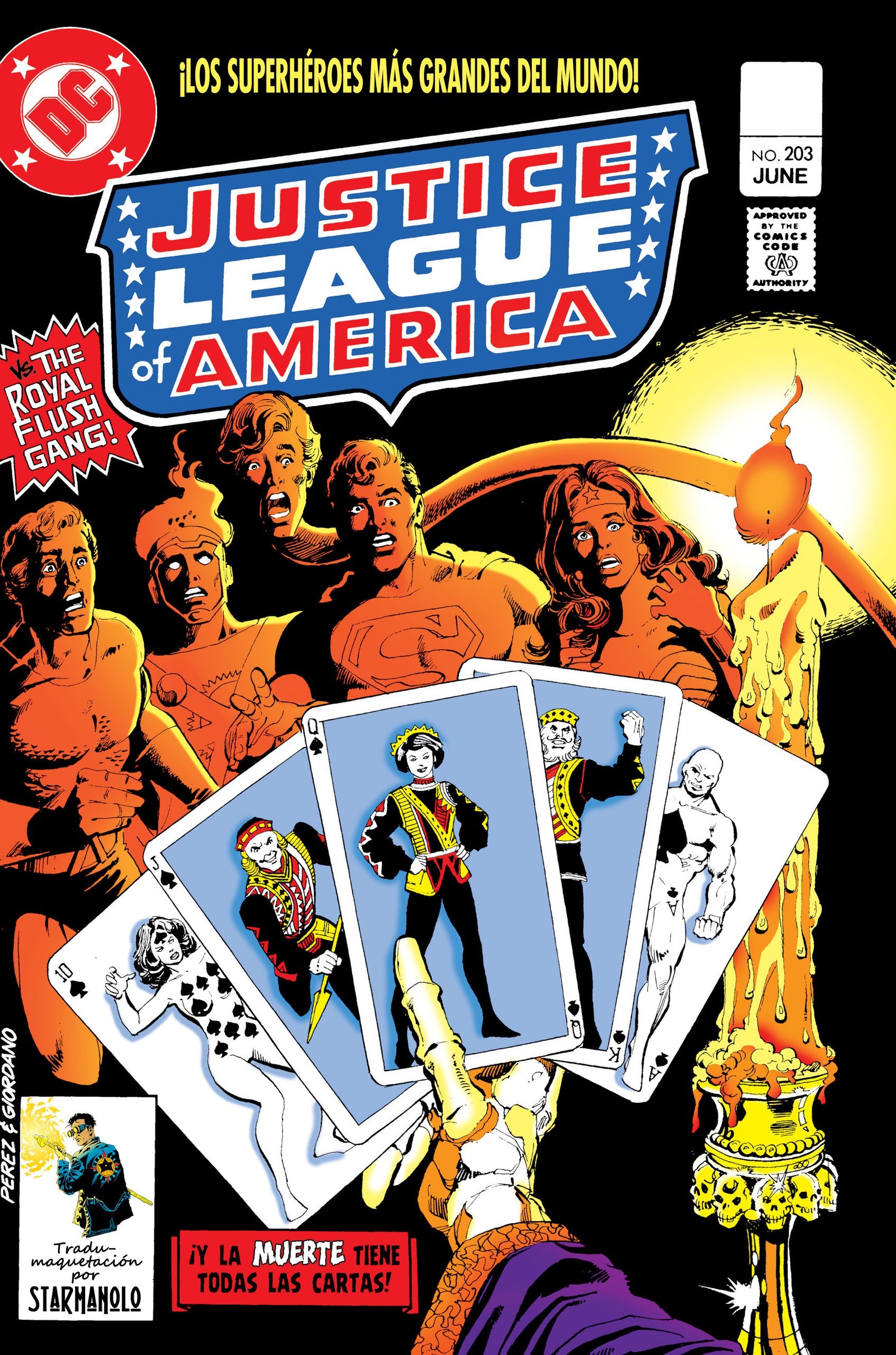 Portada ampliada de JUSTICE LEAGUE of AMERICA