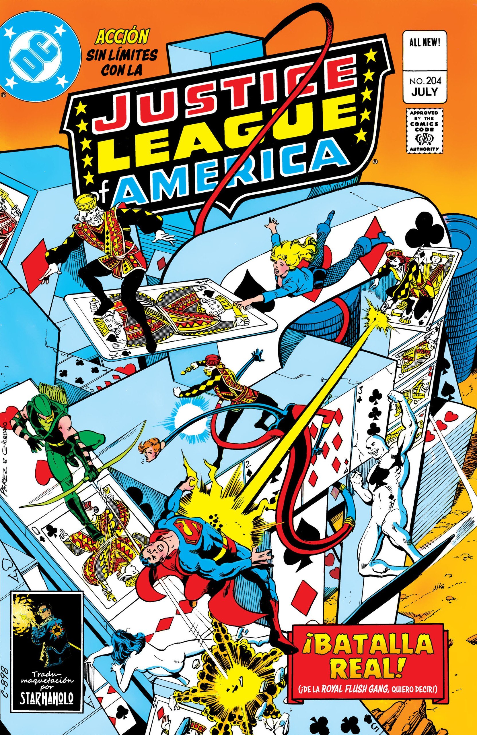 Portada ampliada de JUSTICE LEAGUE AMERICA