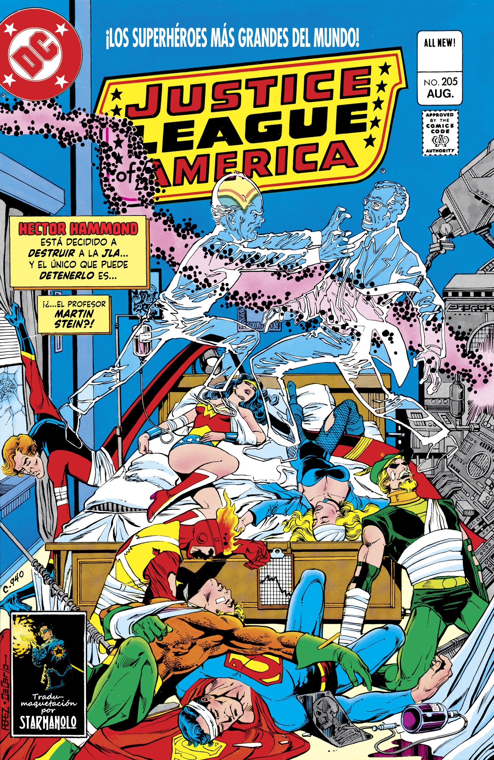 Portada ampliada de JUSTICE LEAGUE AMERICA