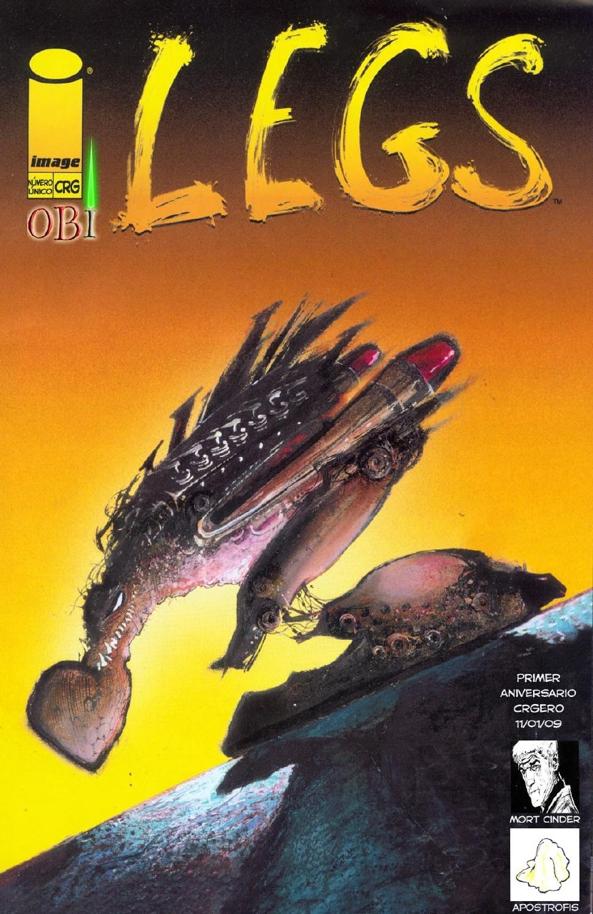 Portada ampliada de LEGS