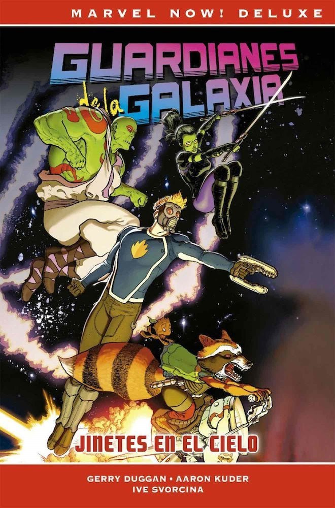 Portada ampliada de GUARDIANES de la GALAXIA