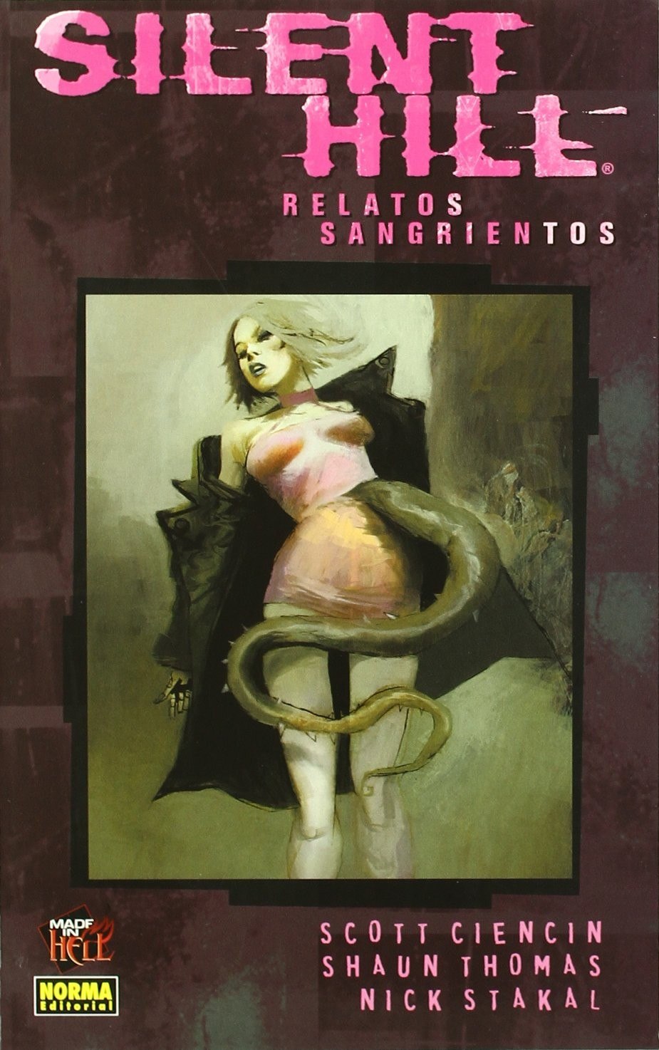 Portada ampliada de SILENT HILL RELATOS SANGRIENTOS