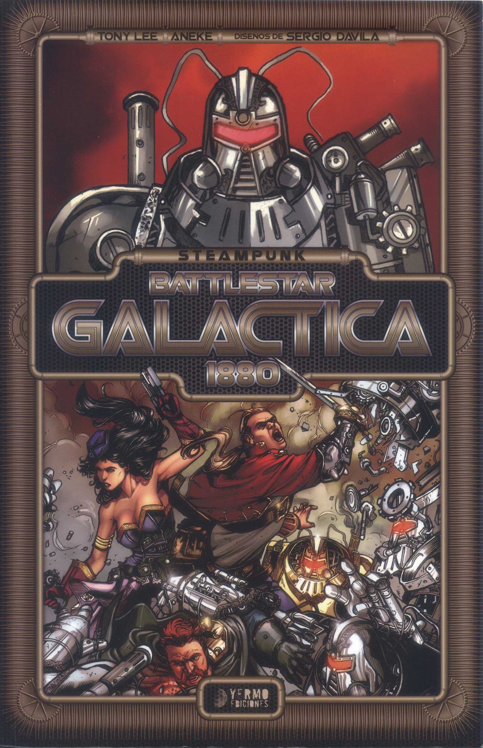 Portada ampliada de BATTLESTAR GALACTICA 1980