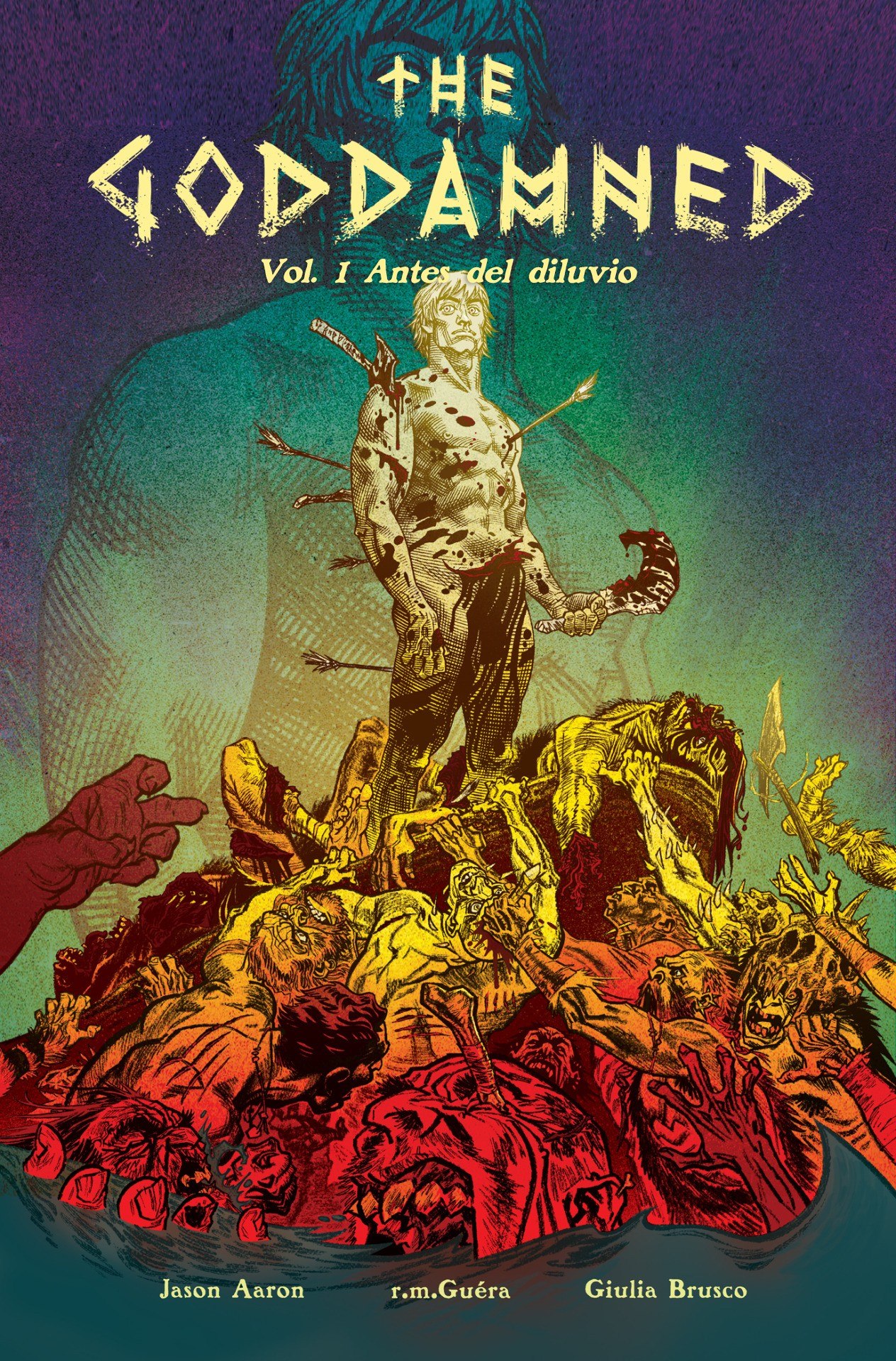 Portada ampliada de THE GODDAMNED