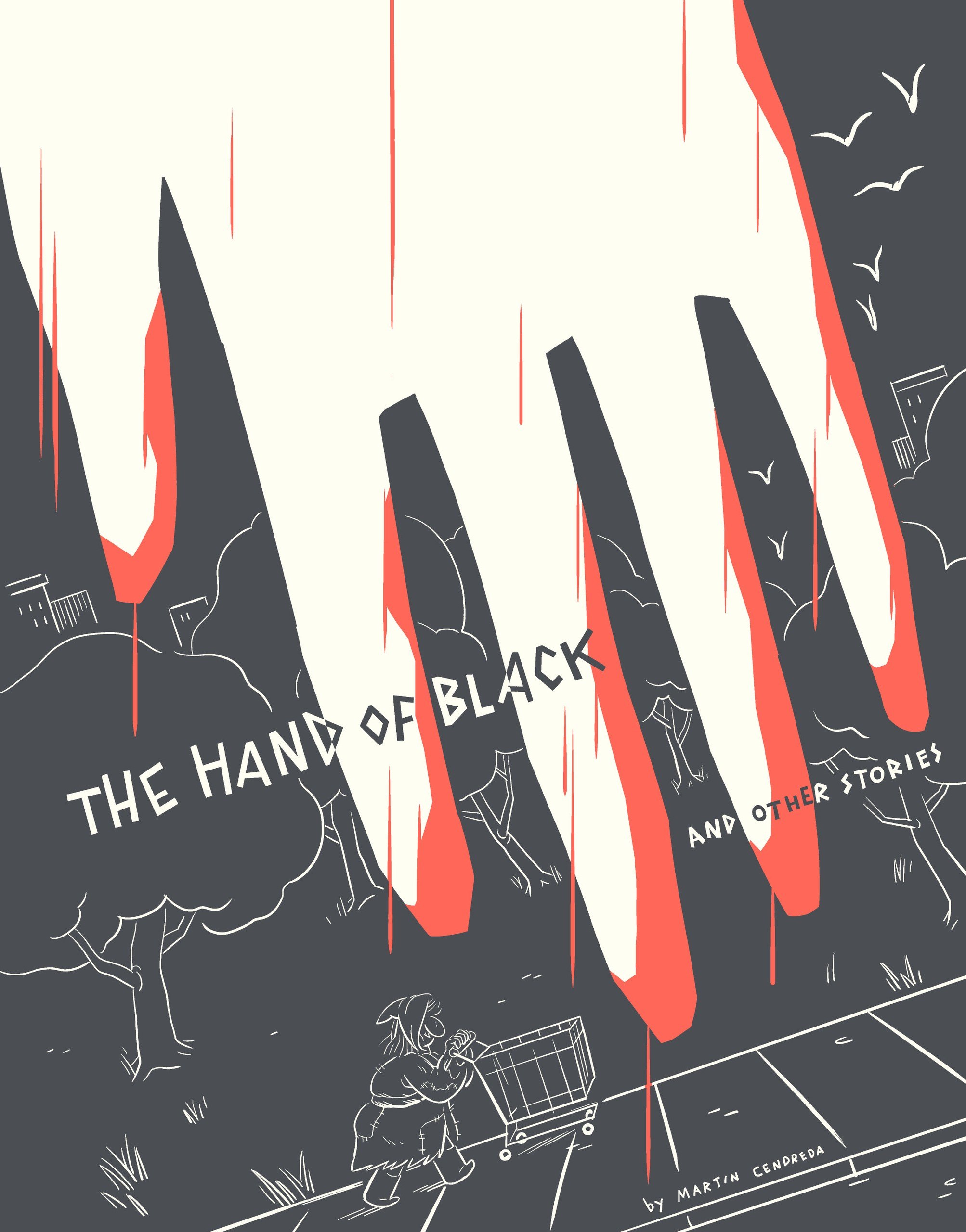 Portada ampliada de THE HAND OF BLACK AND OTHER STORIES