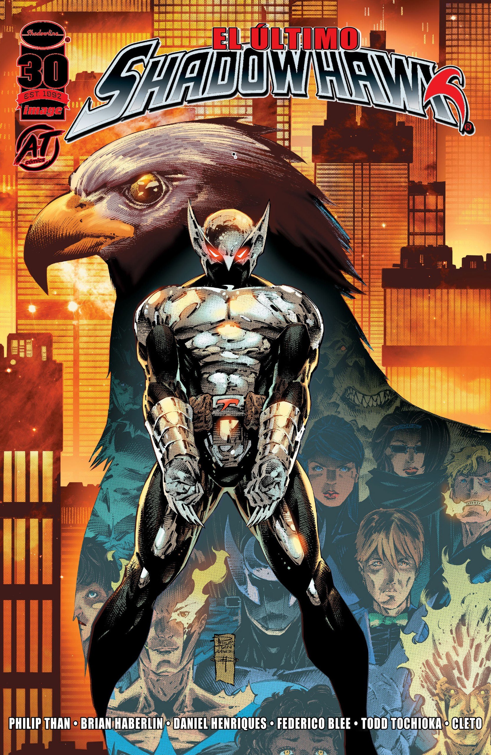 Portada ampliada de El Último Shadow Hawks