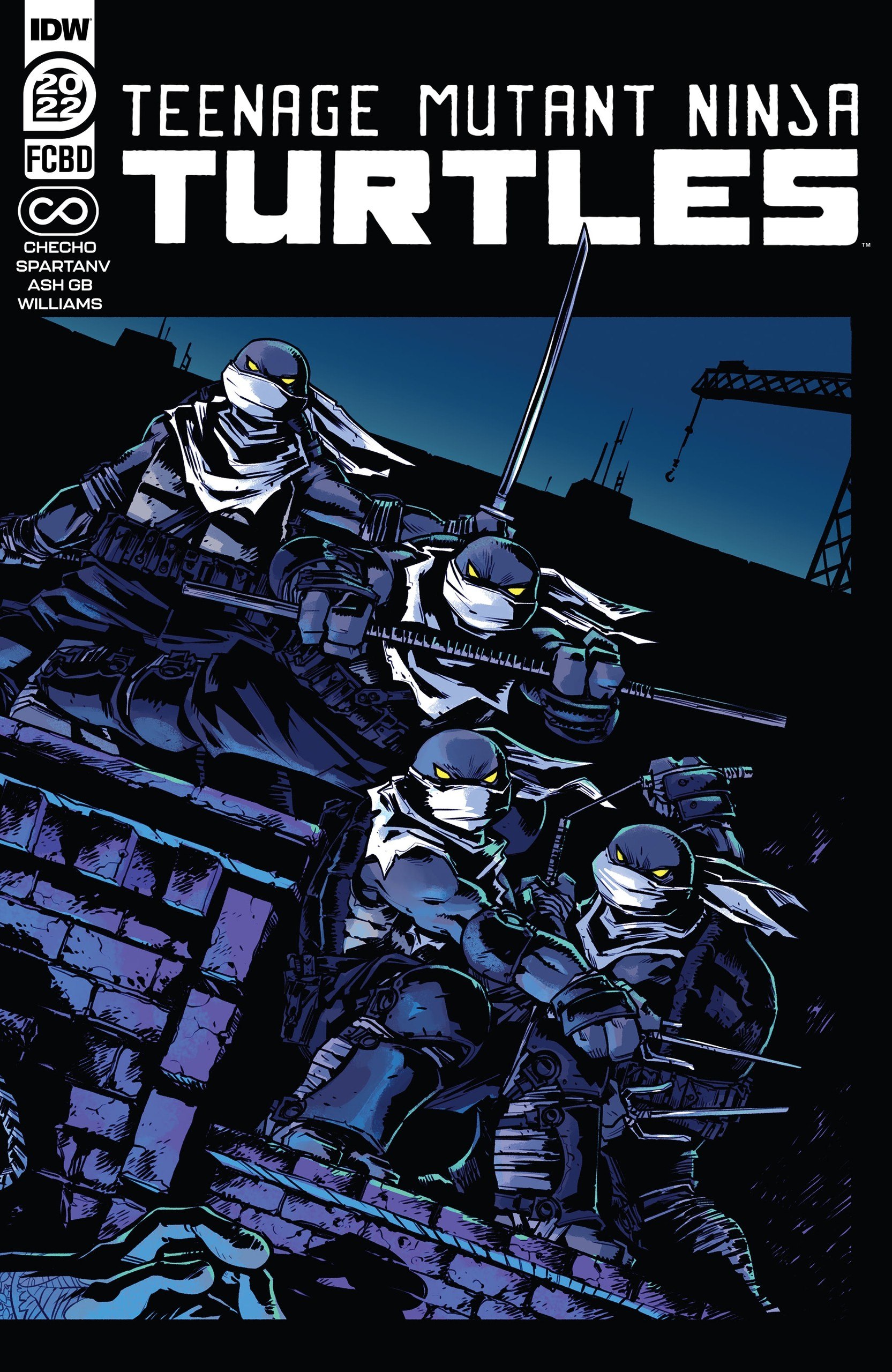 Portada ampliada de TEENAGE MUTANT NINJA TURTLES