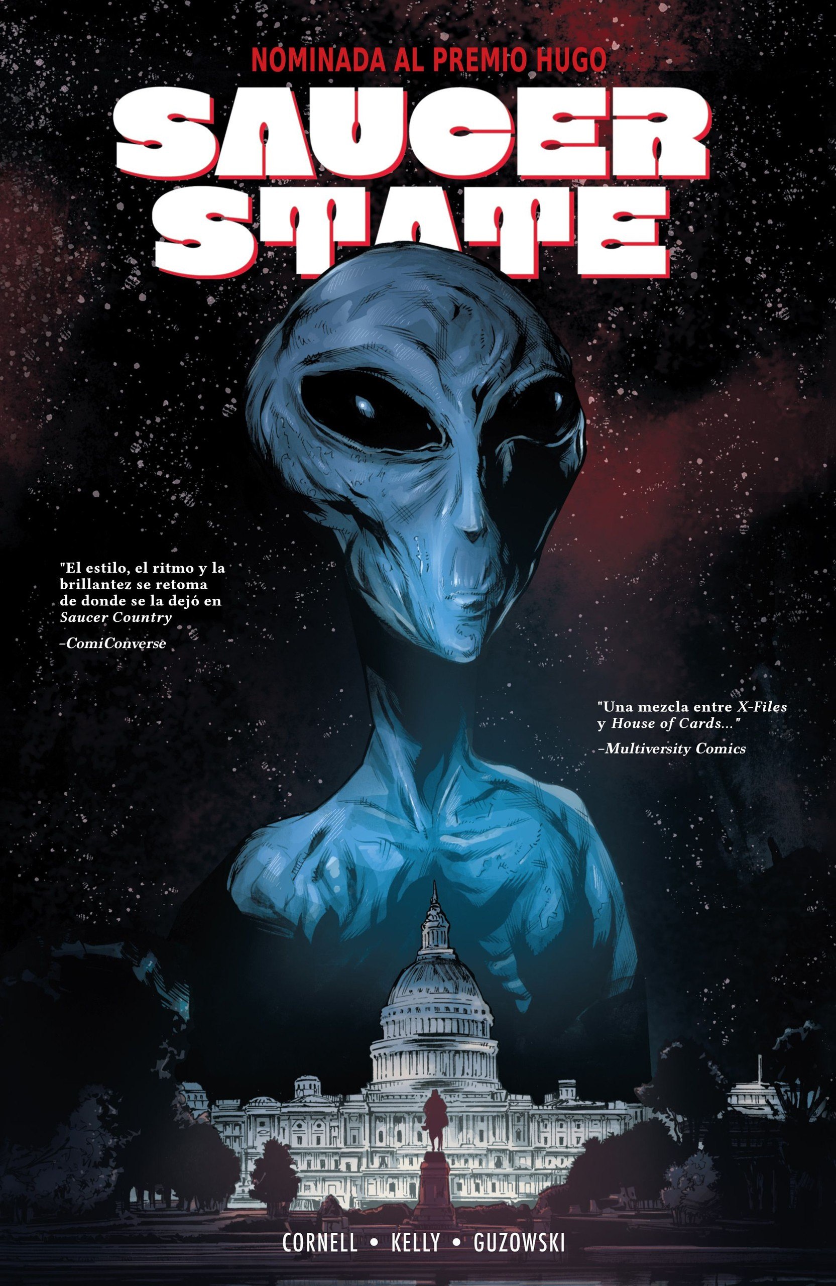 Portada ampliada de SAUCER STATE