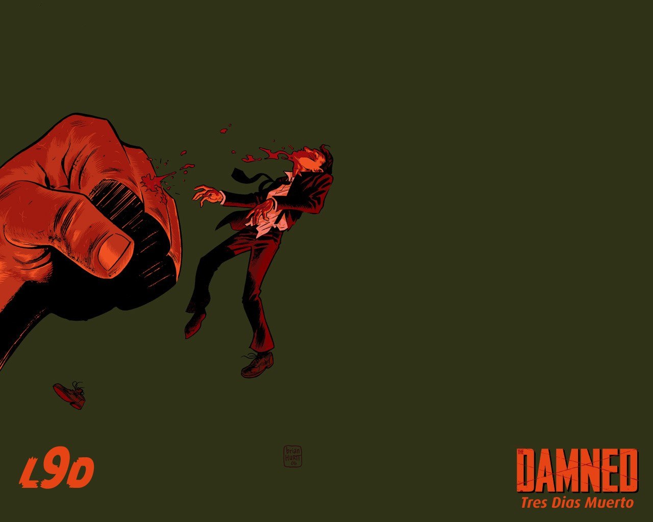Portada ampliada de DAMNED