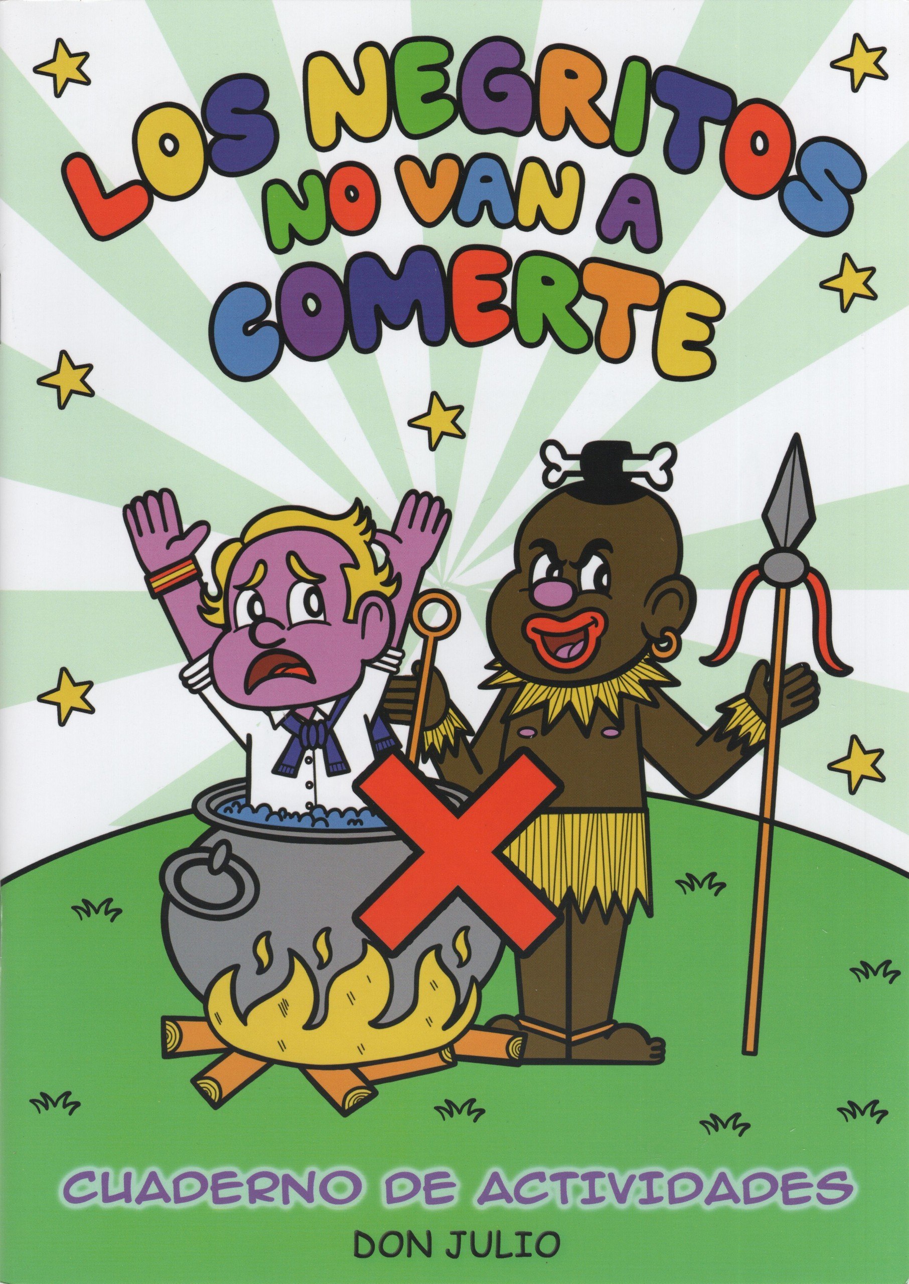 Portada ampliada de LOS NEGRITOS NO VAN A COMERTE