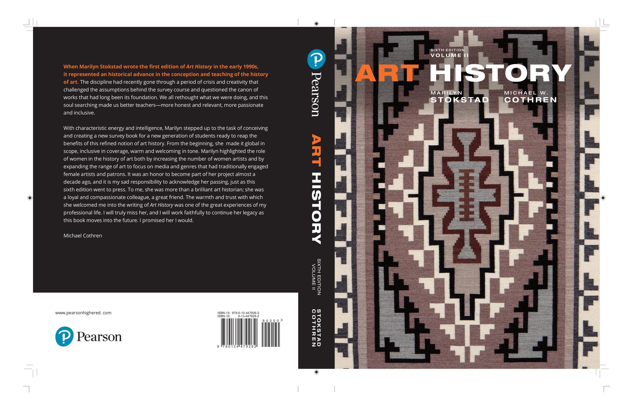 Portada ampliada de ART HISTORY
