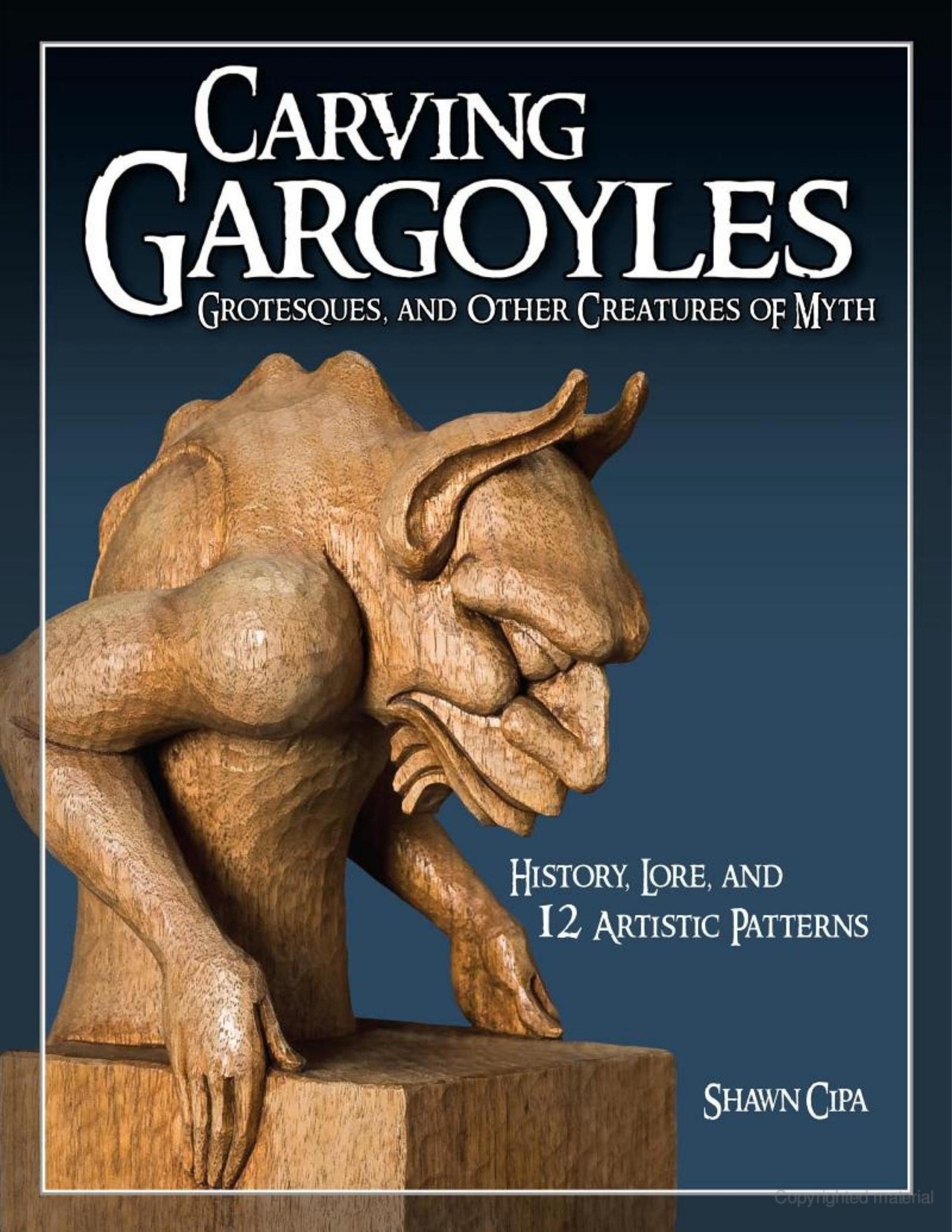 Portada ampliada de CARVING GARGOYLES