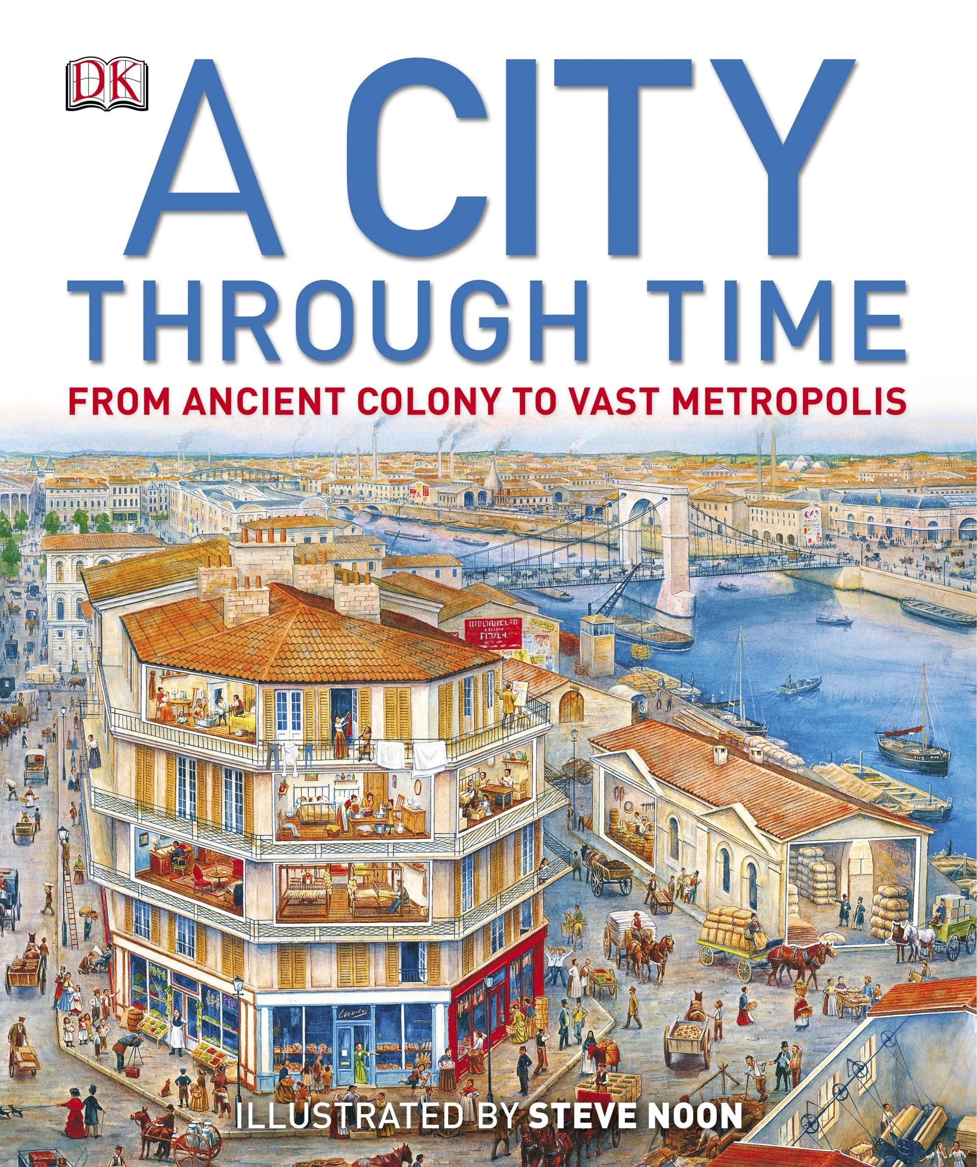 Portada ampliada de A CITY THROUGH TIME