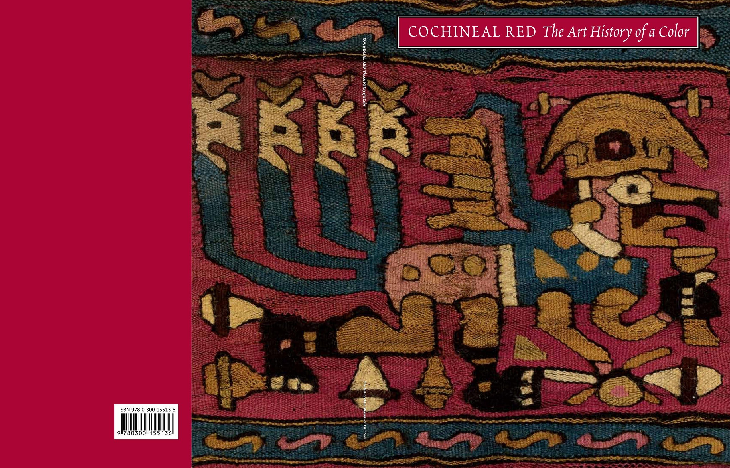 Portada ampliada de COCHINEAL RED The Art History of a Color