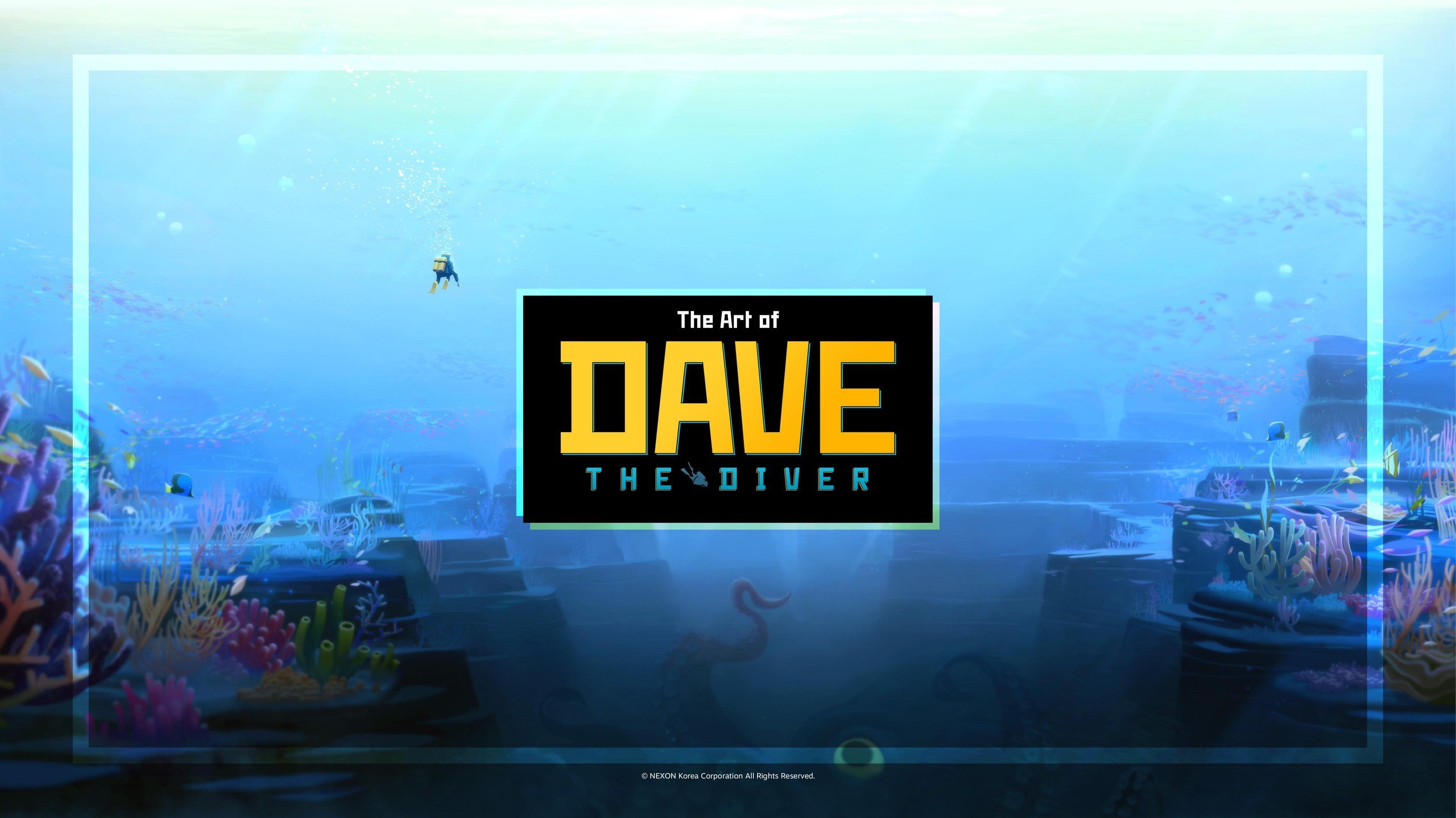 Portada ampliada de The Art of DAVE THE DIVER