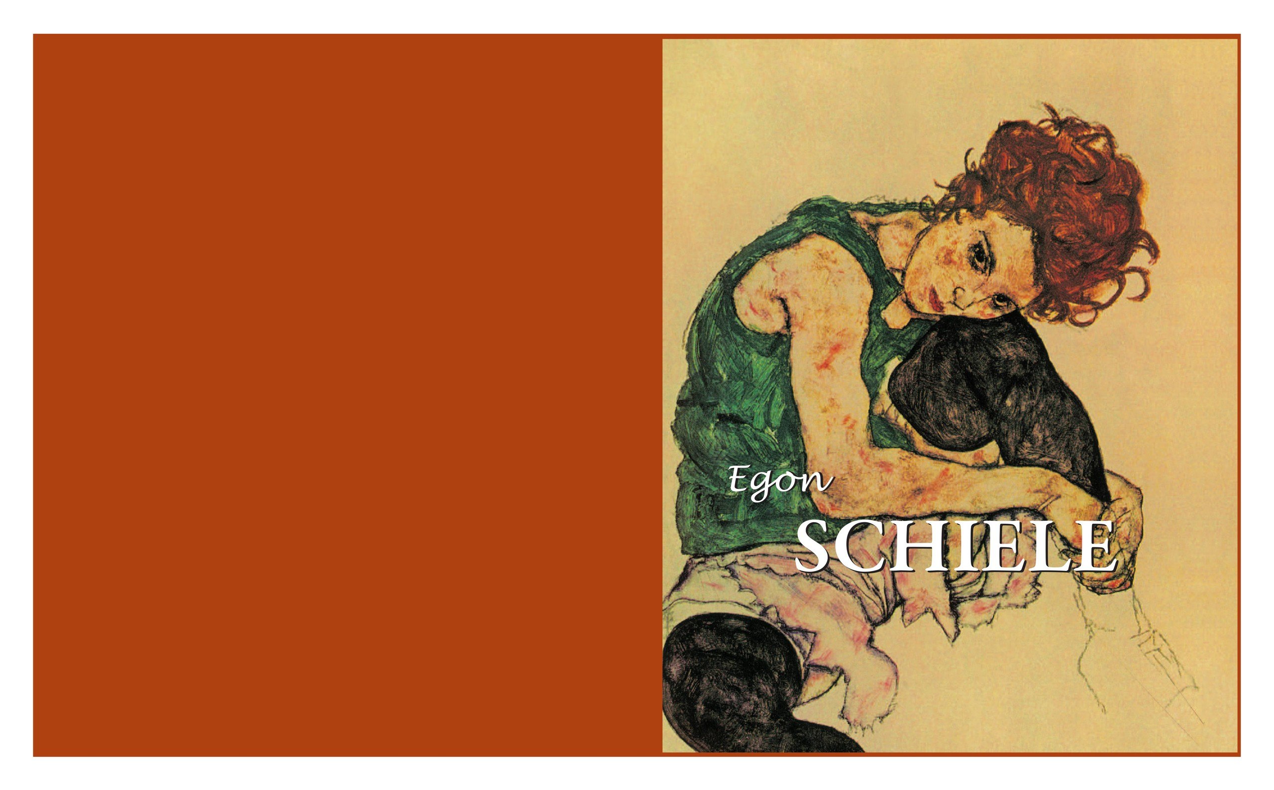 Portada ampliada de Egon SCHIELE