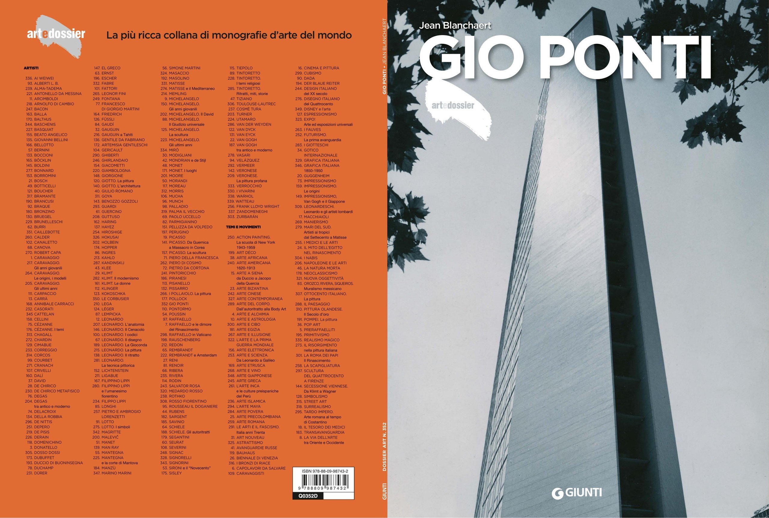 Portada ampliada de GIO PONTI