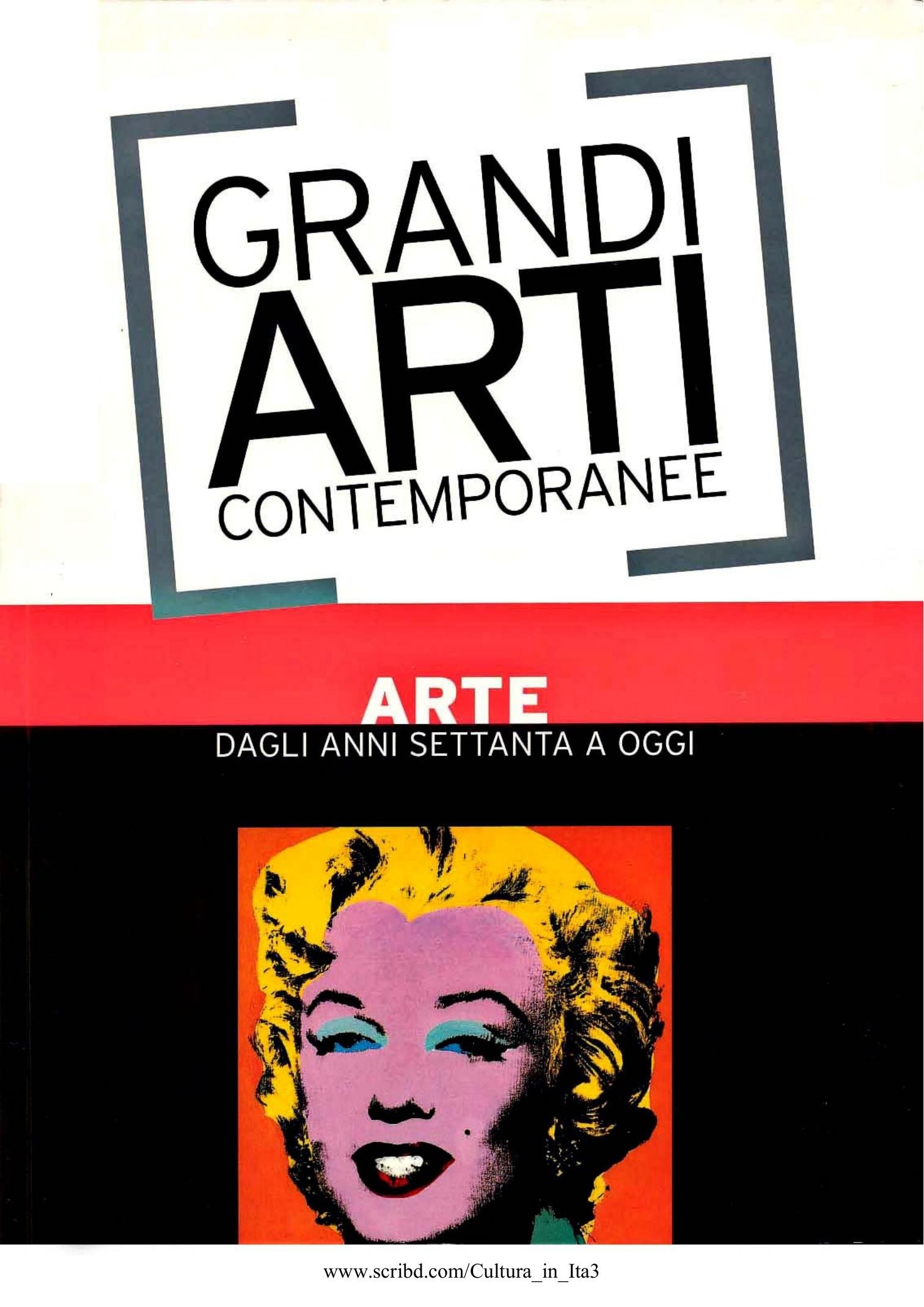 Portada ampliada de GRANDI ARTI CONTEMPORANEE