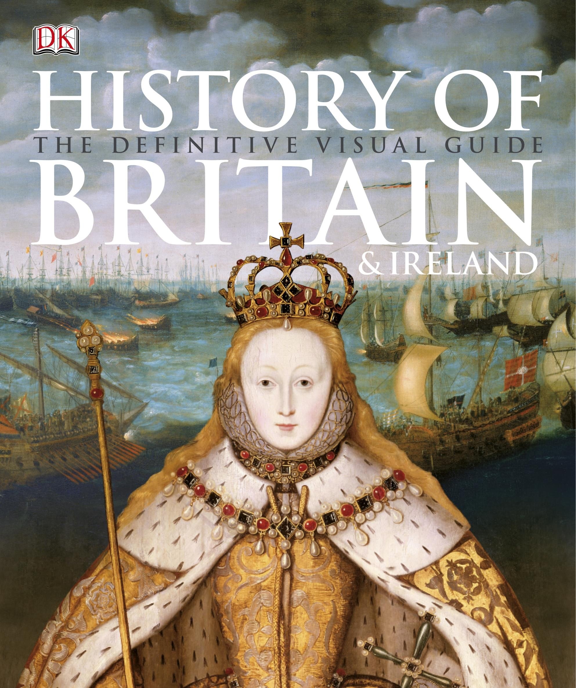 Portada ampliada de HISTORY OF THE DEFINITIVE VISUAL GUIDE BRITAIN & IRELAND